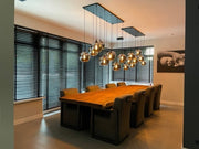 Hanglamp Smoke Glass -10 Bols