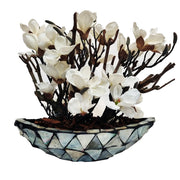 Schelpenvaas - Pearl - Lange Model - Magnolia Bloemen