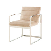 Dining room chair - Fabric - Cream