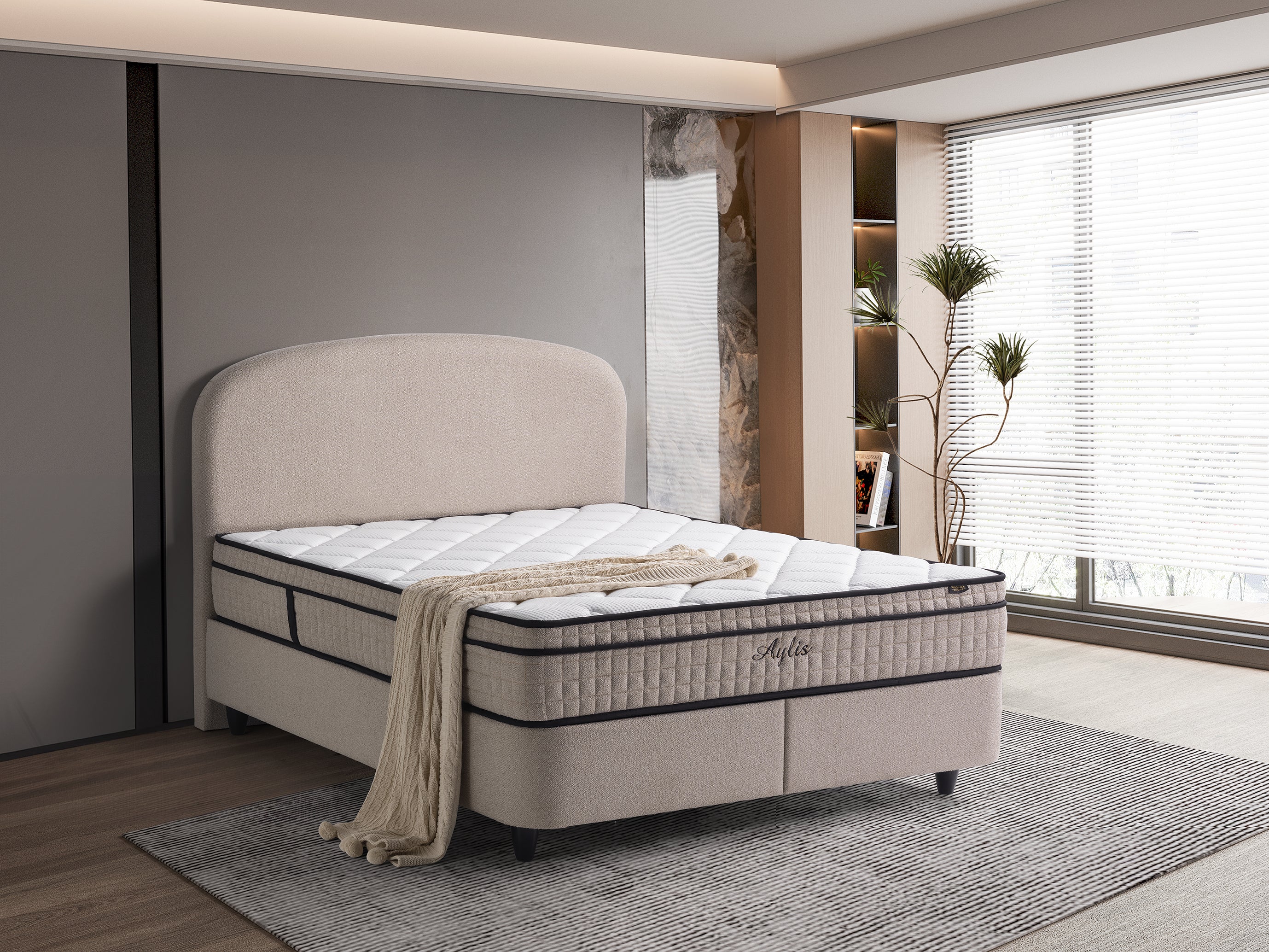 Boxspring Aylis Lampen & Meer