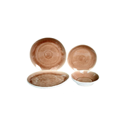 Bricard Dinnerware Set - Tarbes - Pink 19-piece