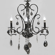 Chandelier - Norfolk (Anthracite) (4 arms)