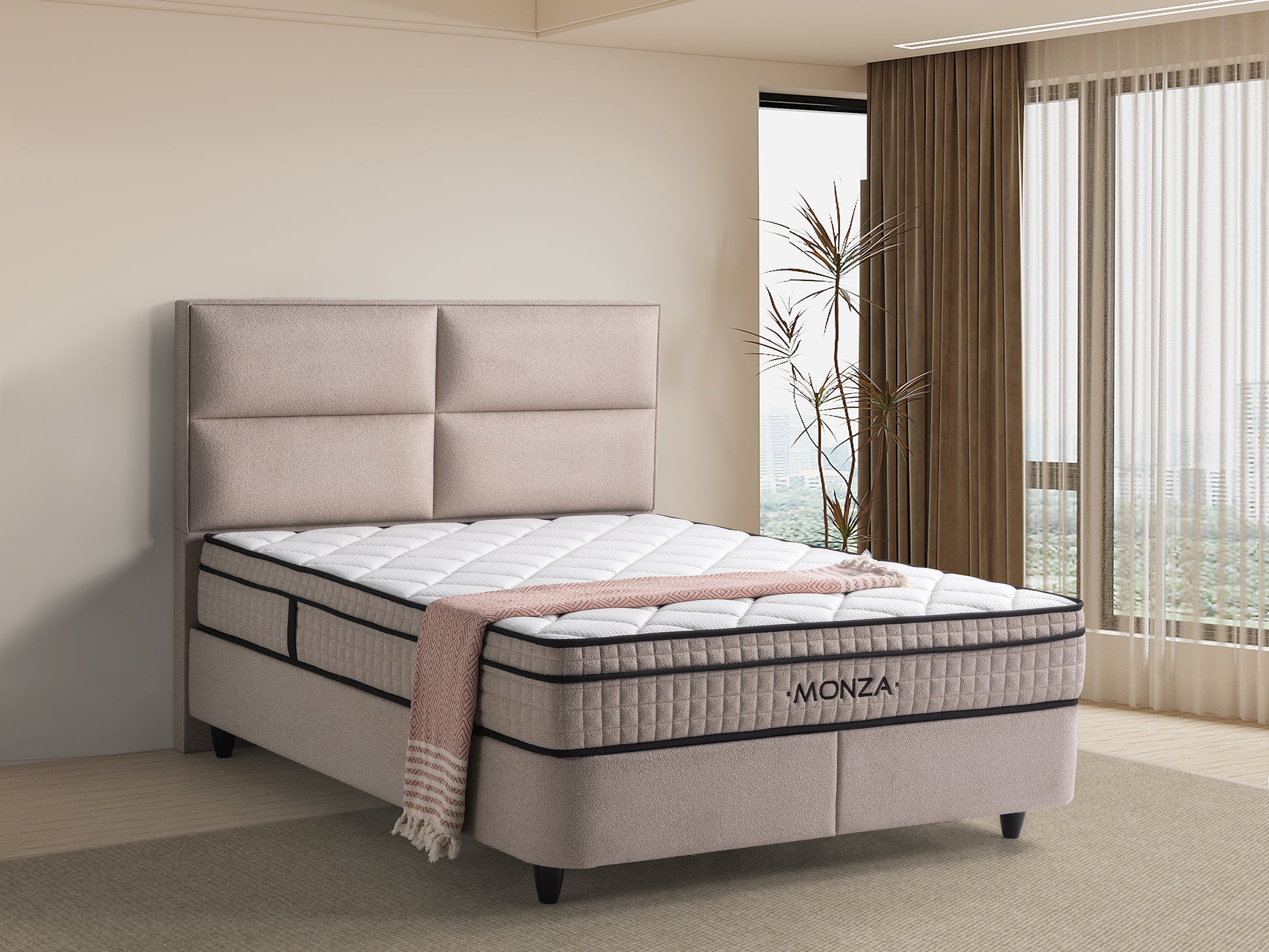 Boxspring Monza Lampen & Meer