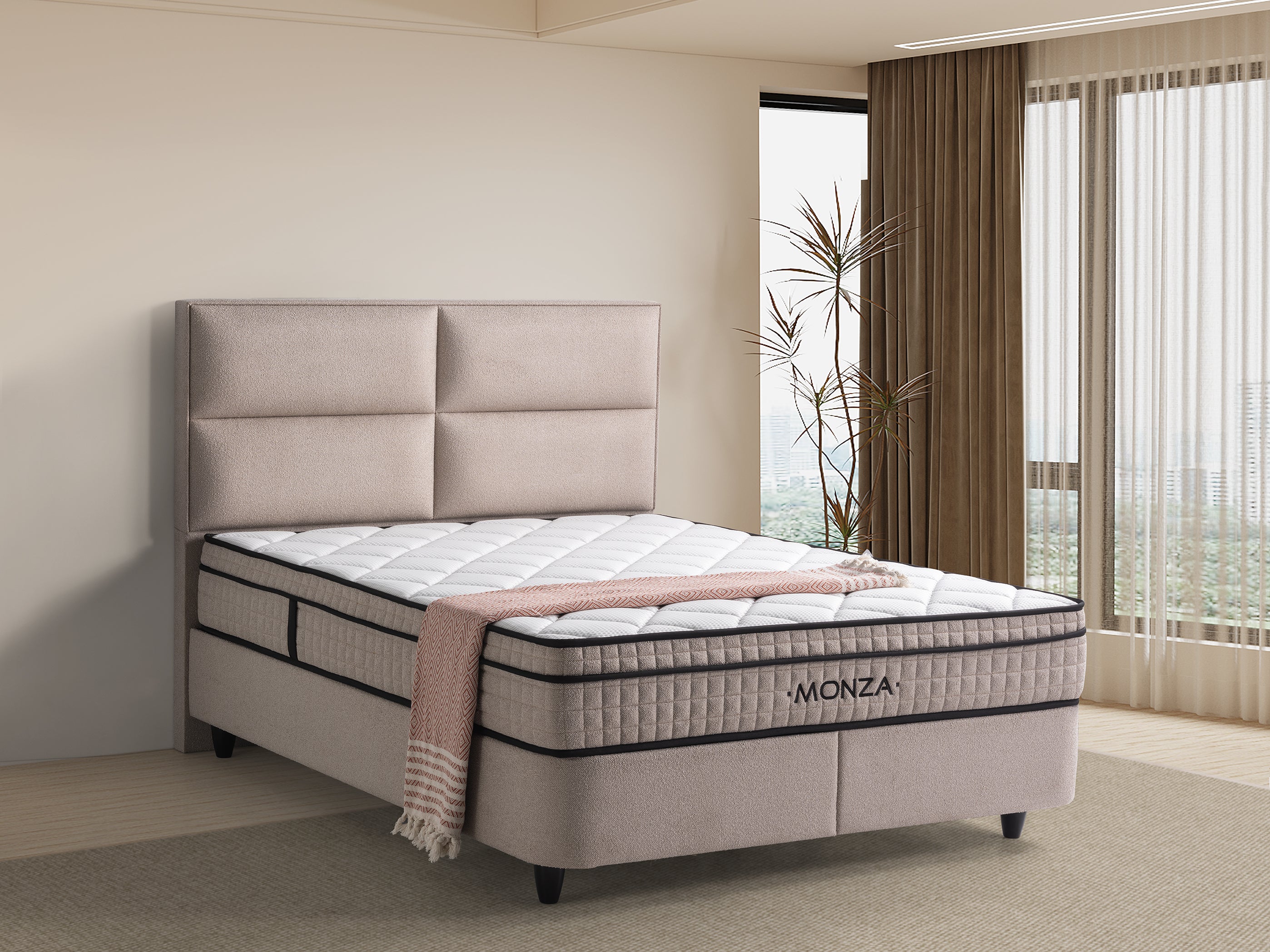 Boxspring Monza Lampen & Meer