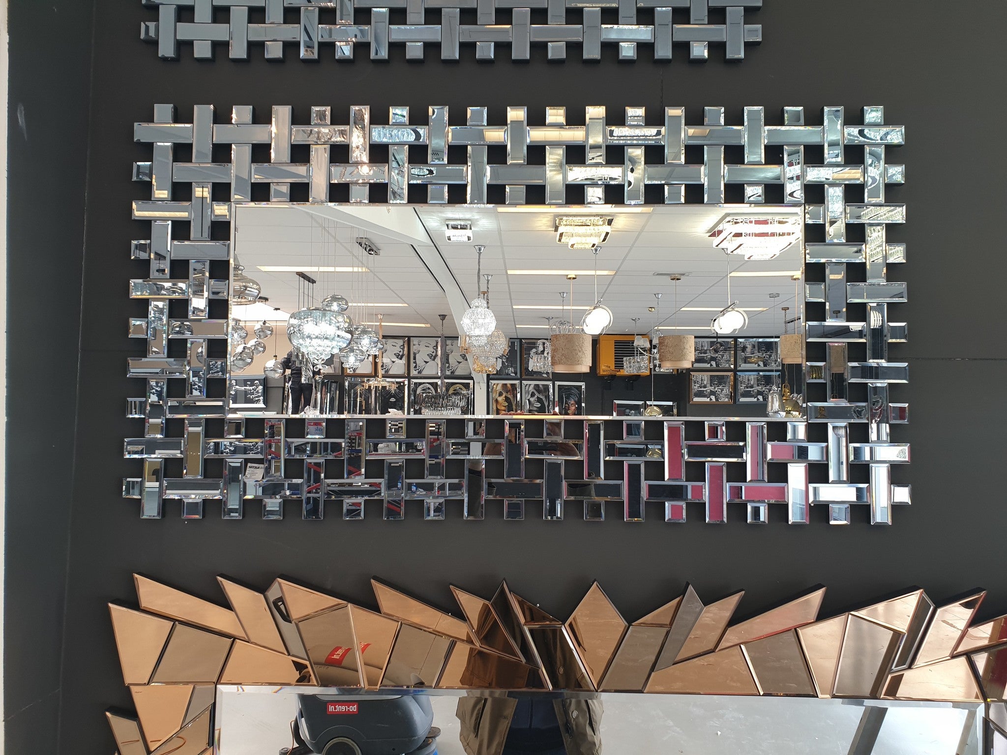 Mirror - Flannel (122x80 cm)