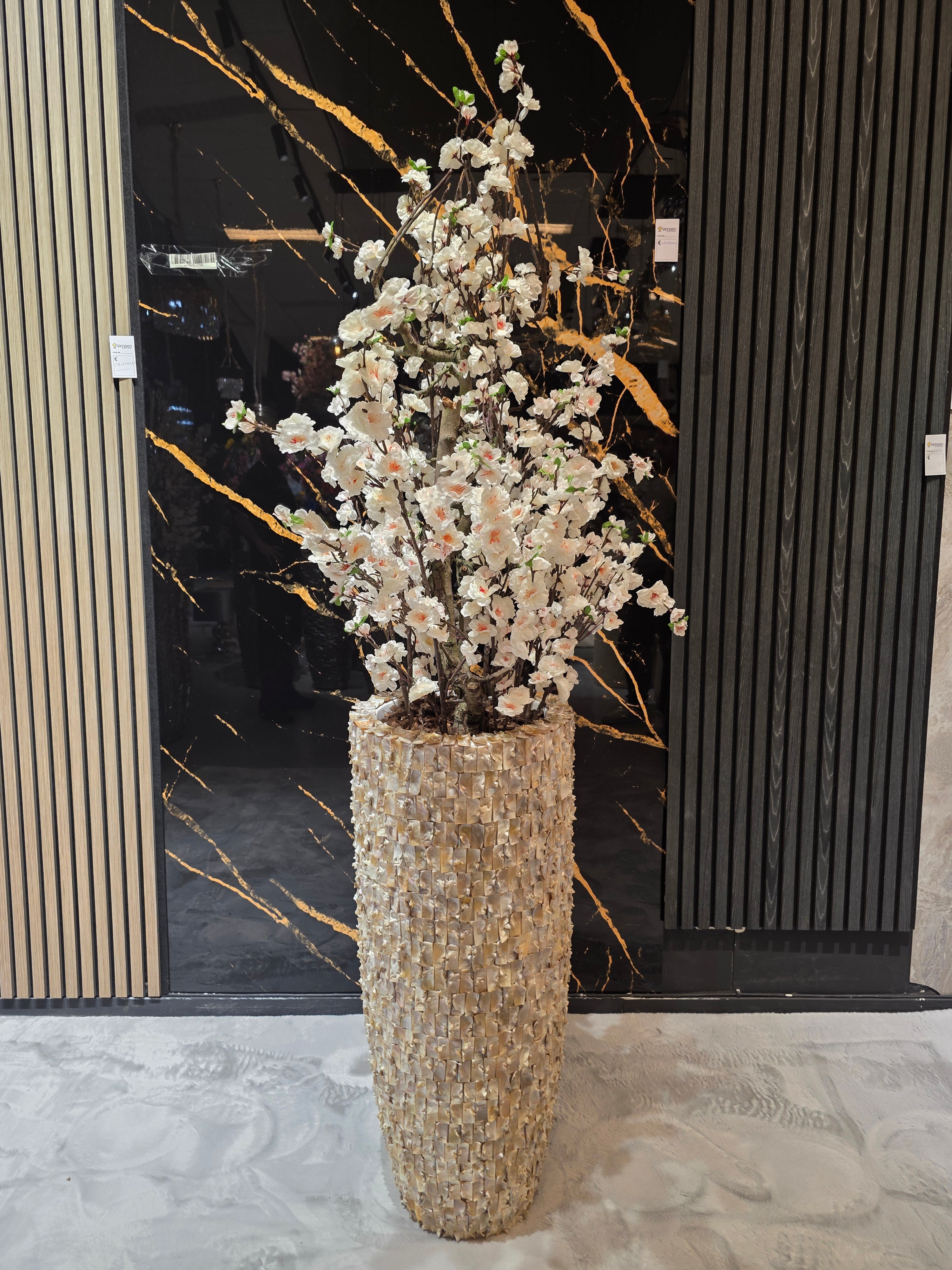 Schelpenvaas Bloesem