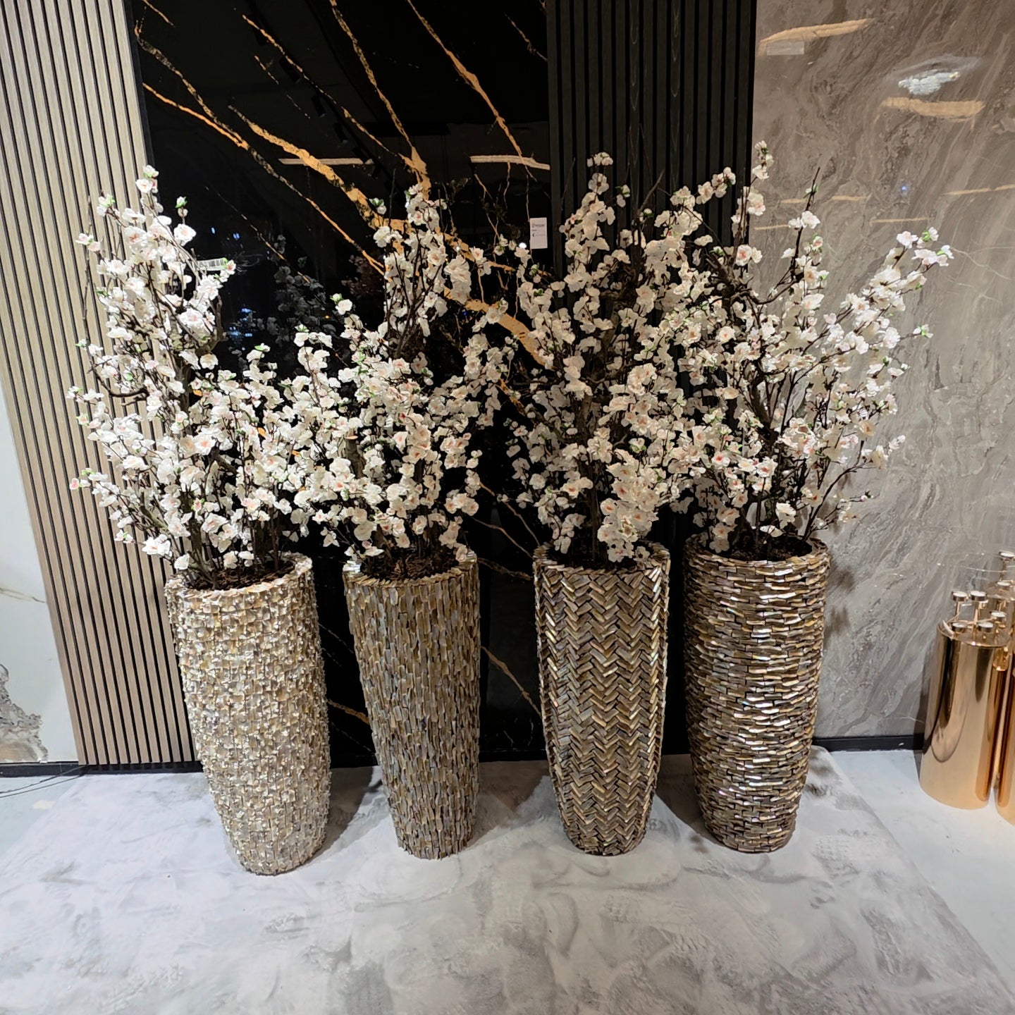 Schelpenvaas Bloesem