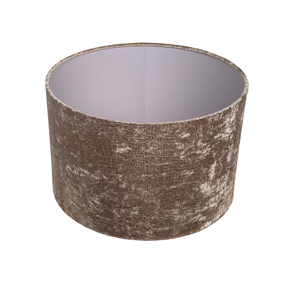 Croco Lamp Shade - Gold - 2 sizes