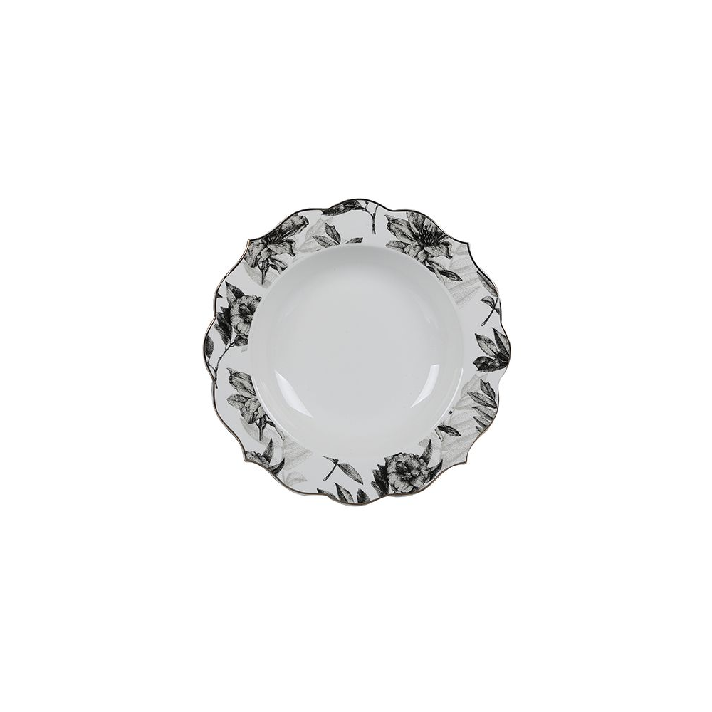 Bricard Dinner Set- Bron - Zwart 25-delig