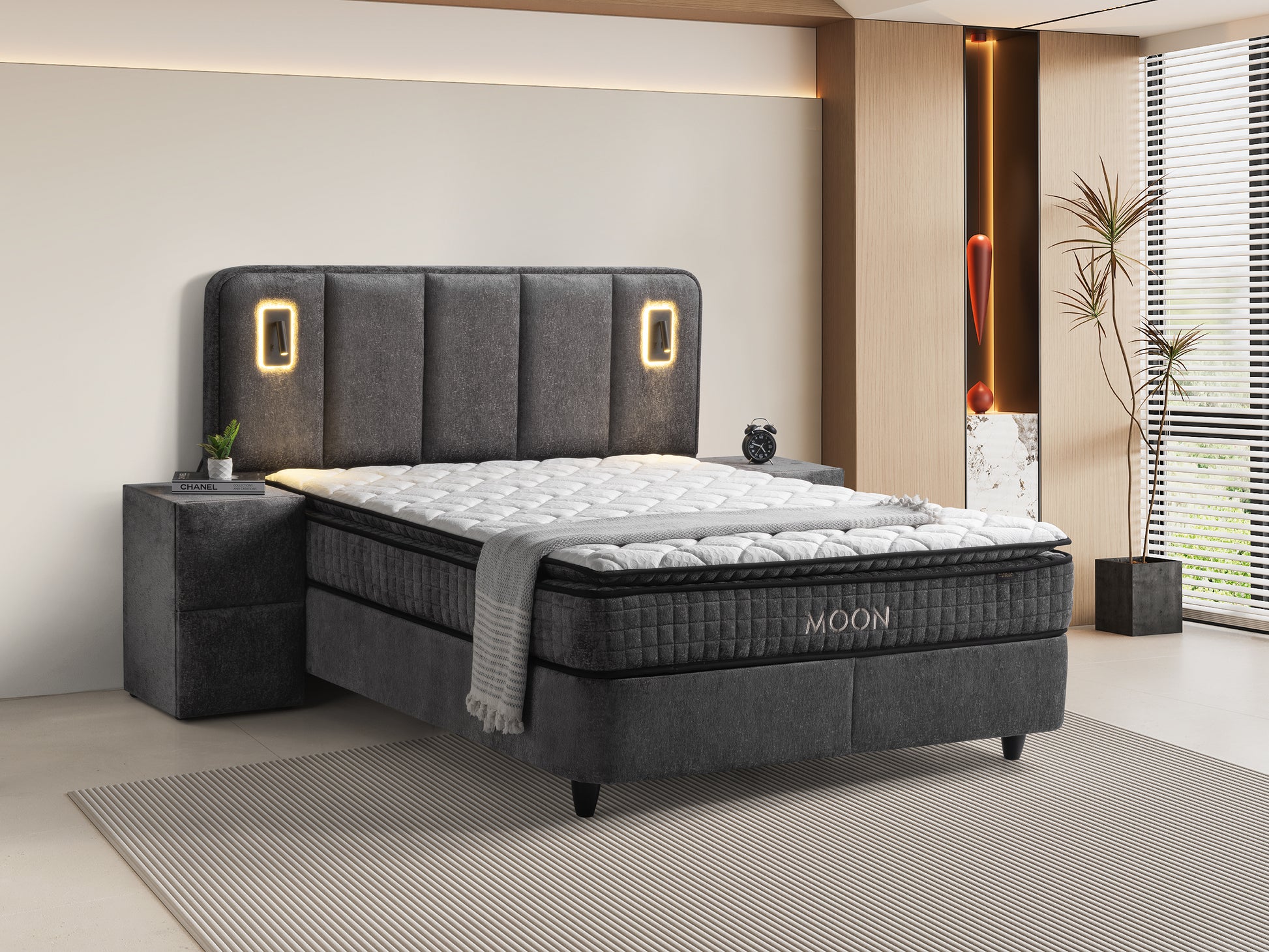 Boxspring Moon Lampen & Meer