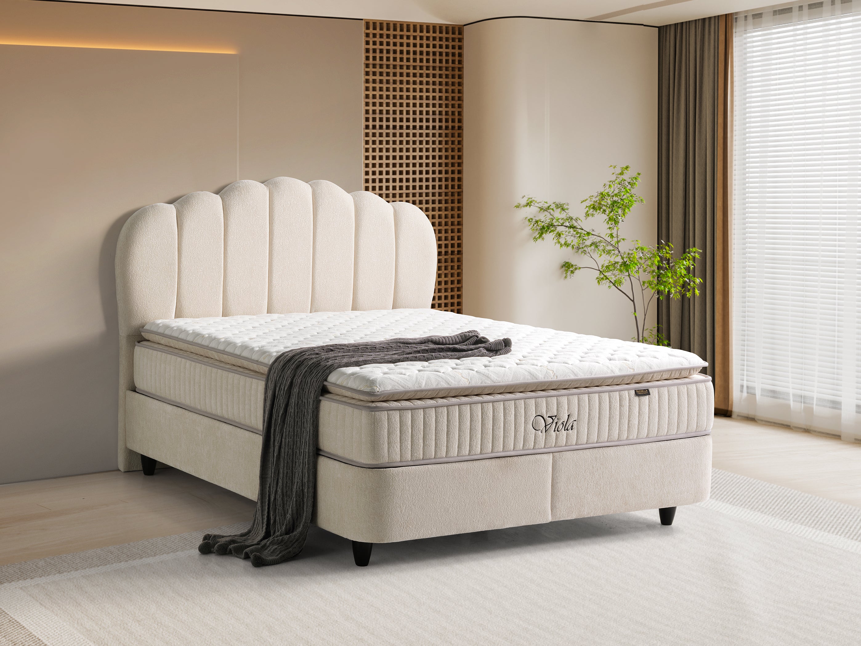 Boxspring Viola Lampen & Meer