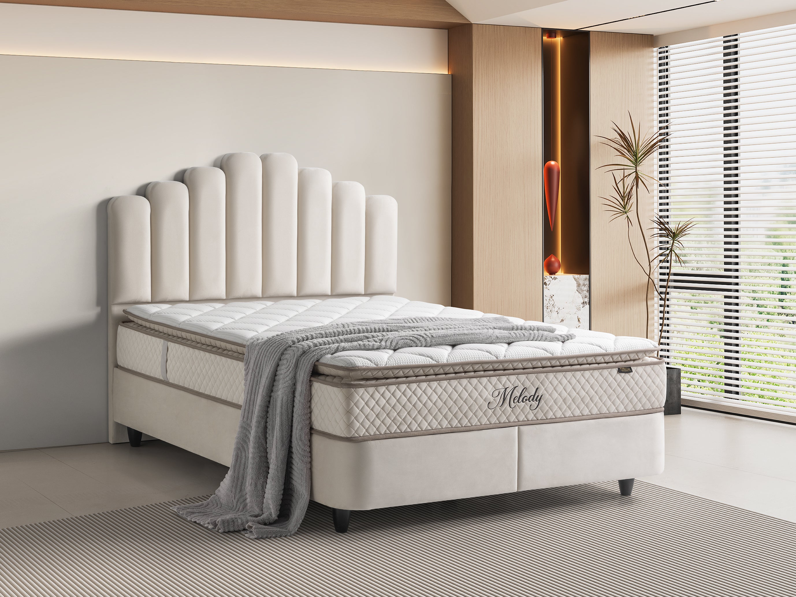 Boxspring Melody Lampen & Meer