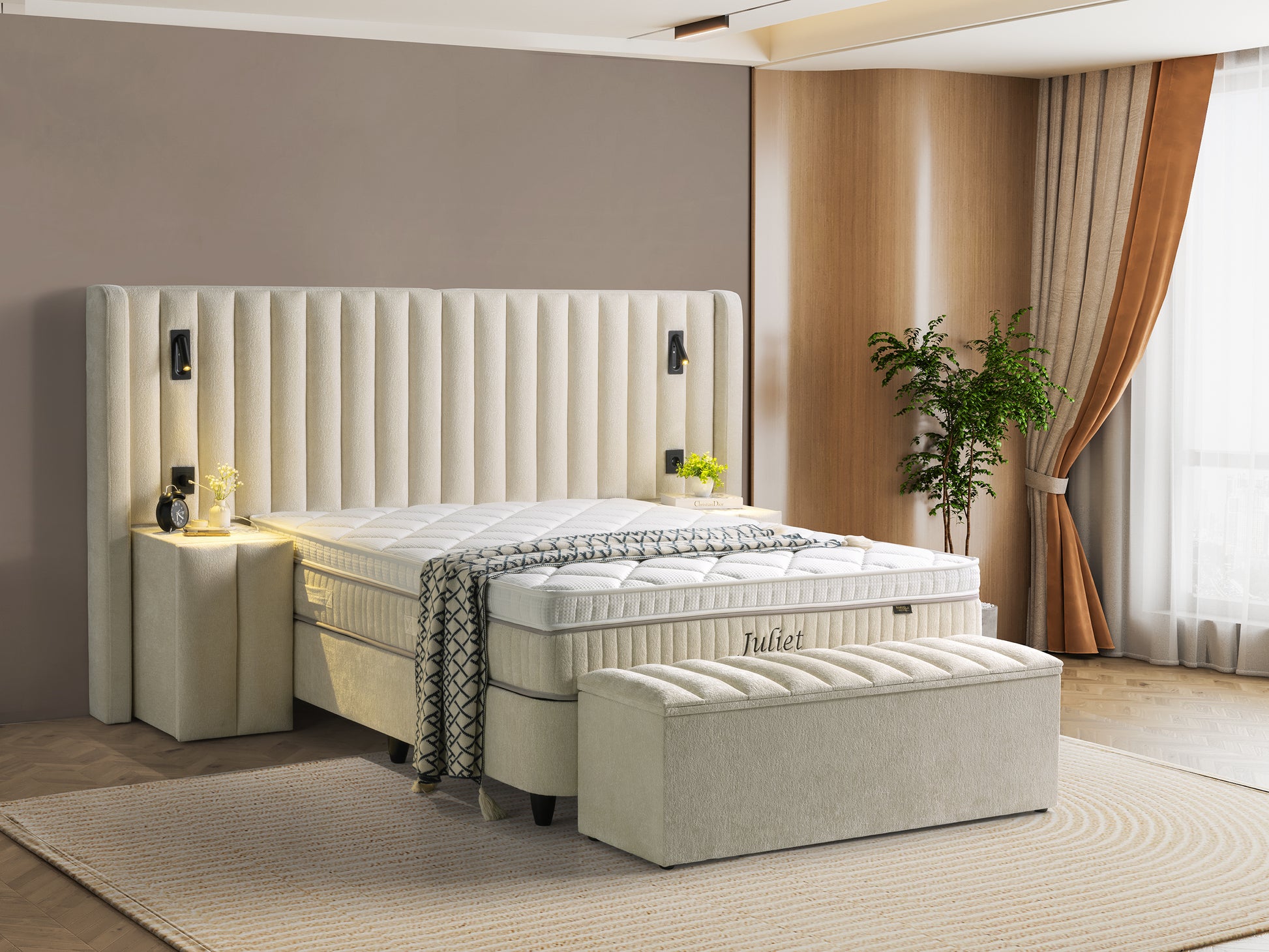 Boxspring Juliet Lampen & Meer