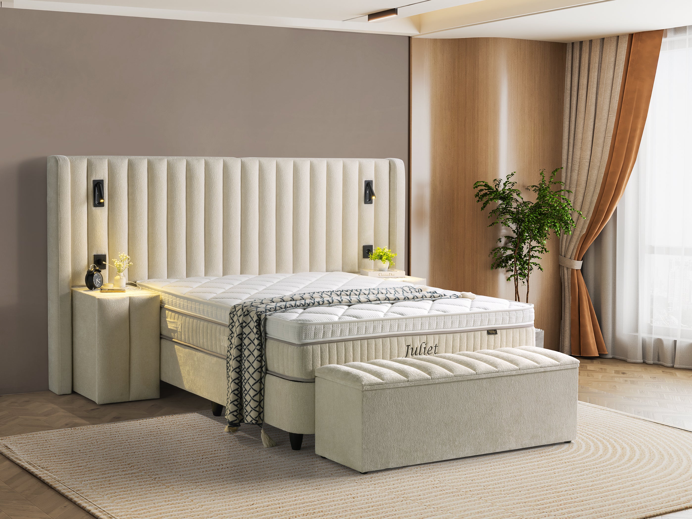 Boxspring Juliet Lampen & Meer
