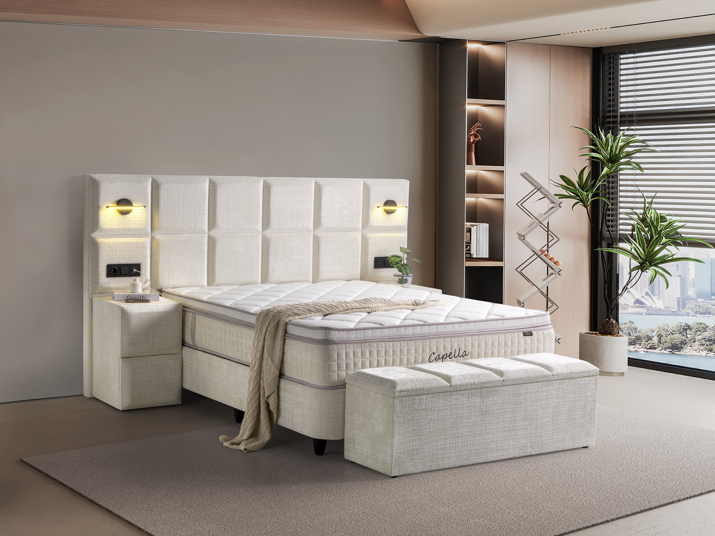 Boxspring Capella Lampen & Meer