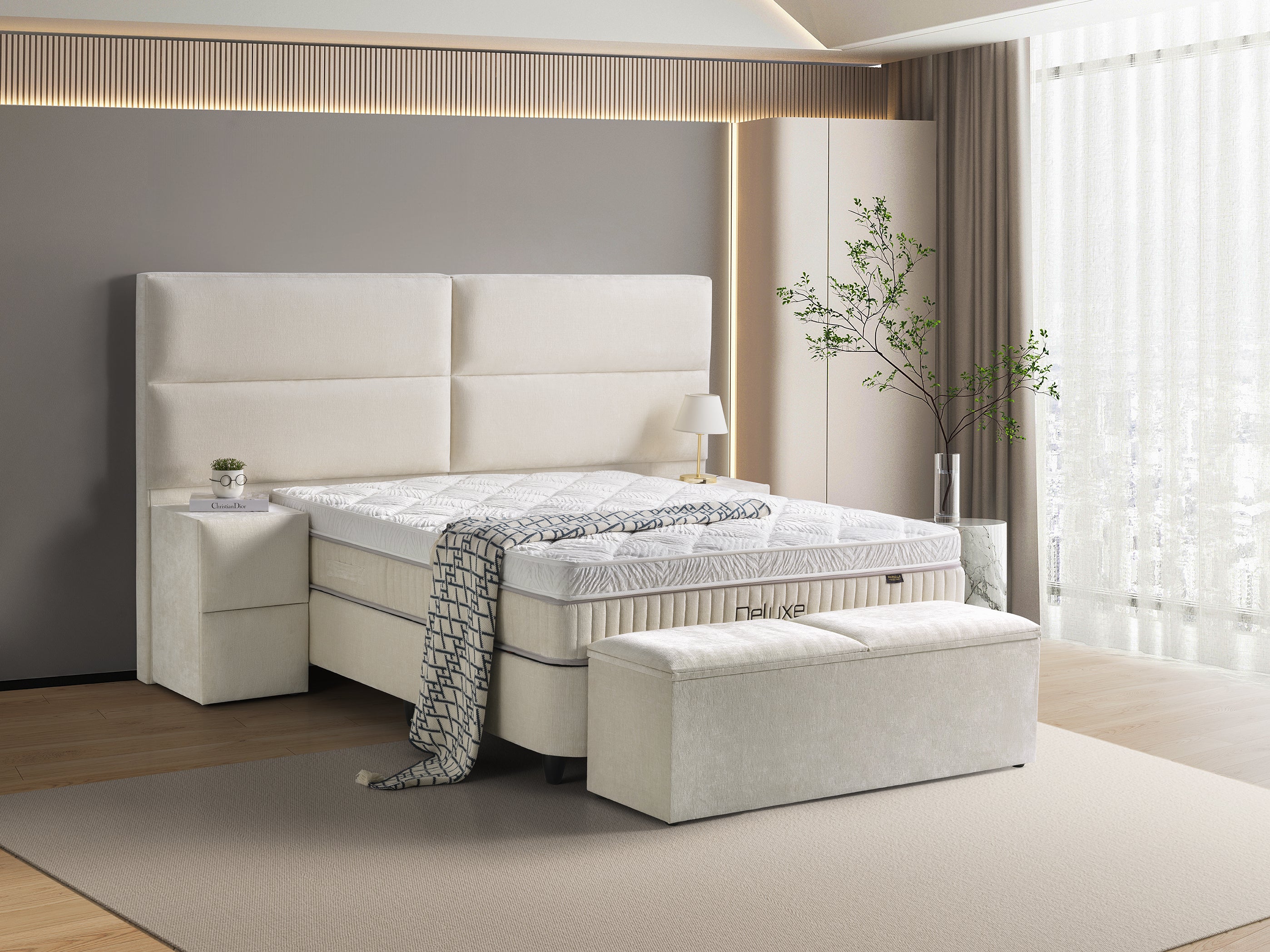 Boxspring Deluxe Lampen & Meer