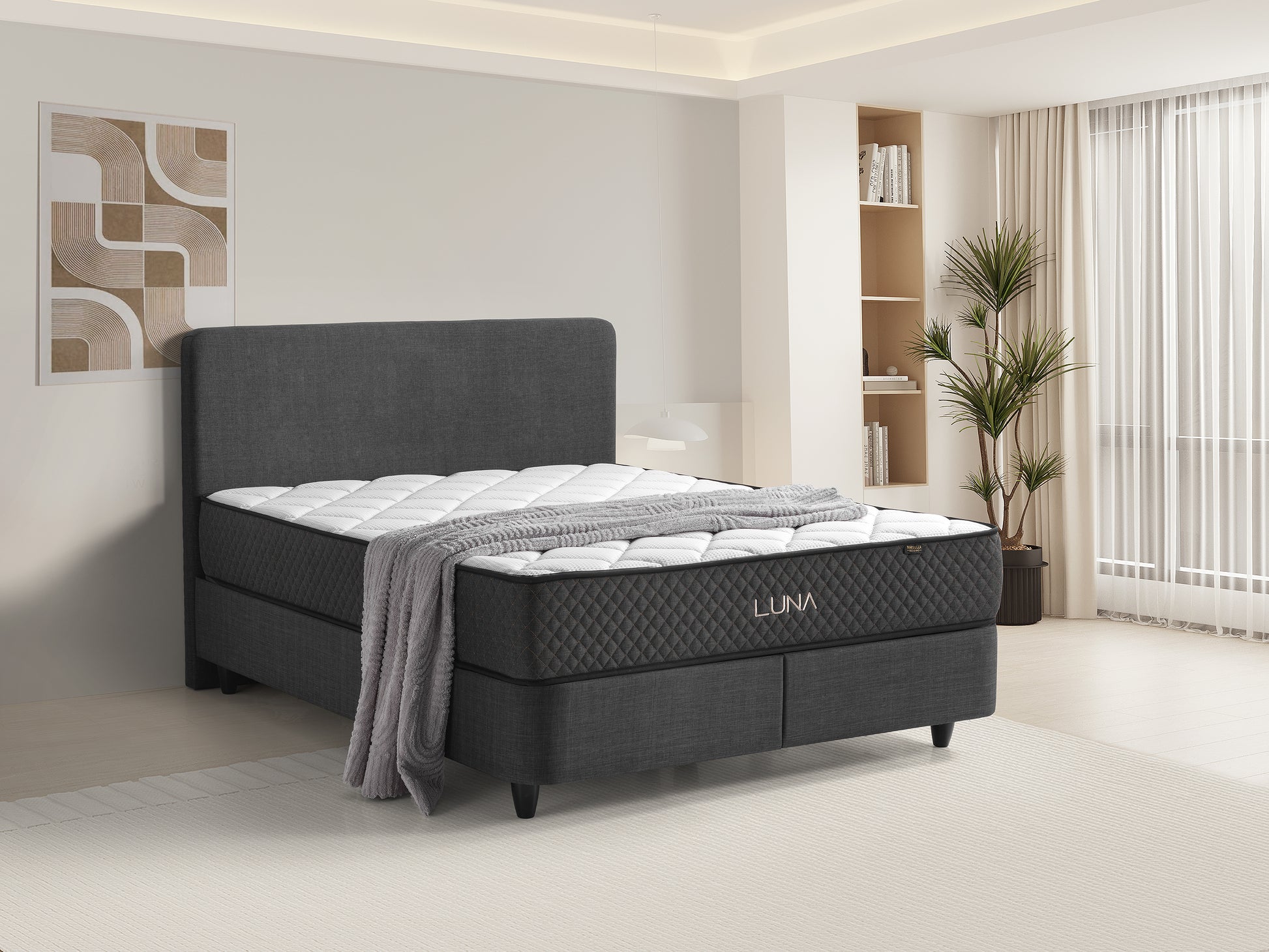 Boxspring Luna Lampen & Meer