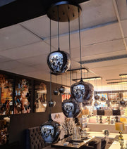 Hanglamp Apples 4 lichts - Smoky Glass (Smoking Glass)
