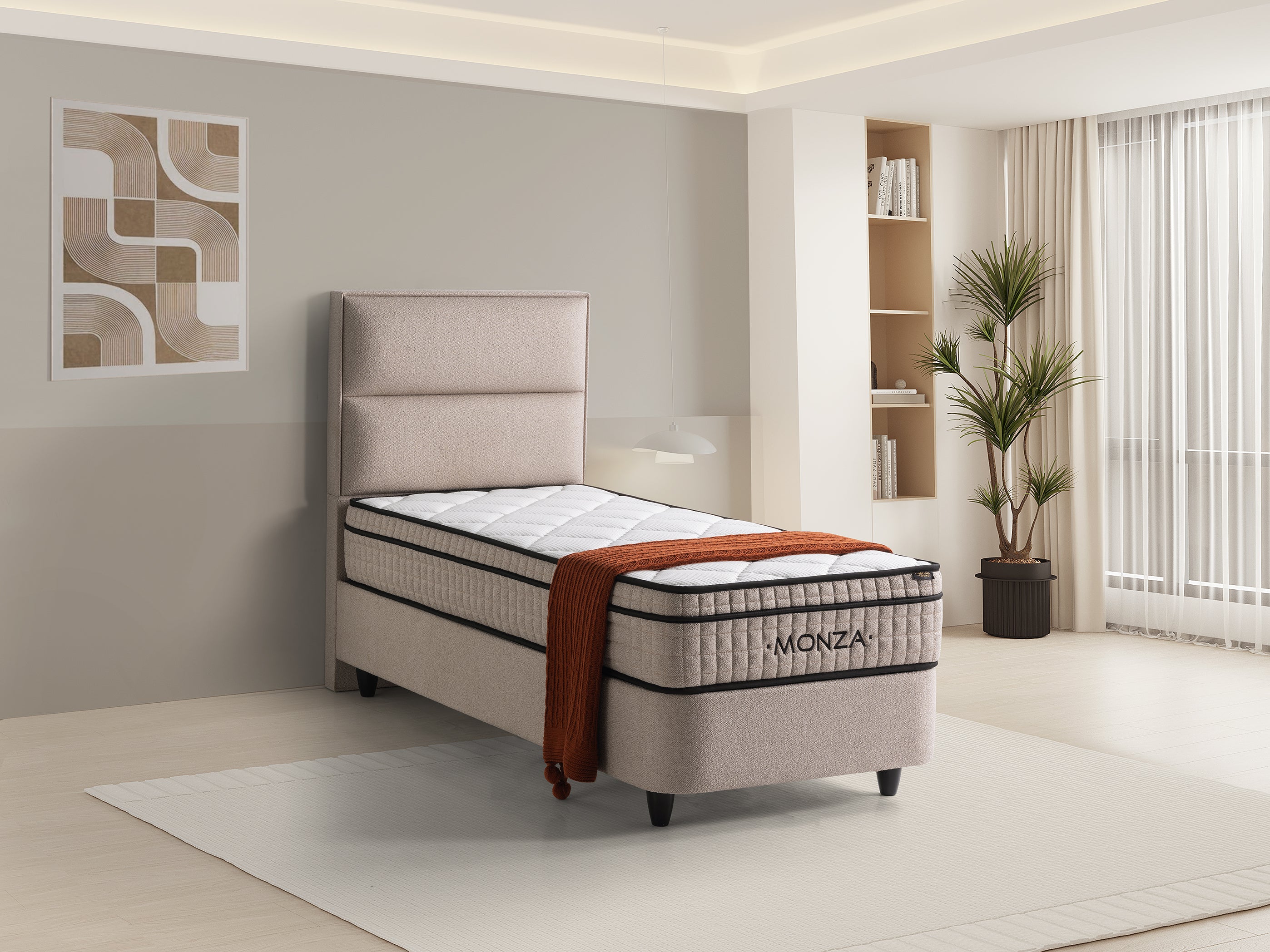 Boxspring Monza Lampen & Meer