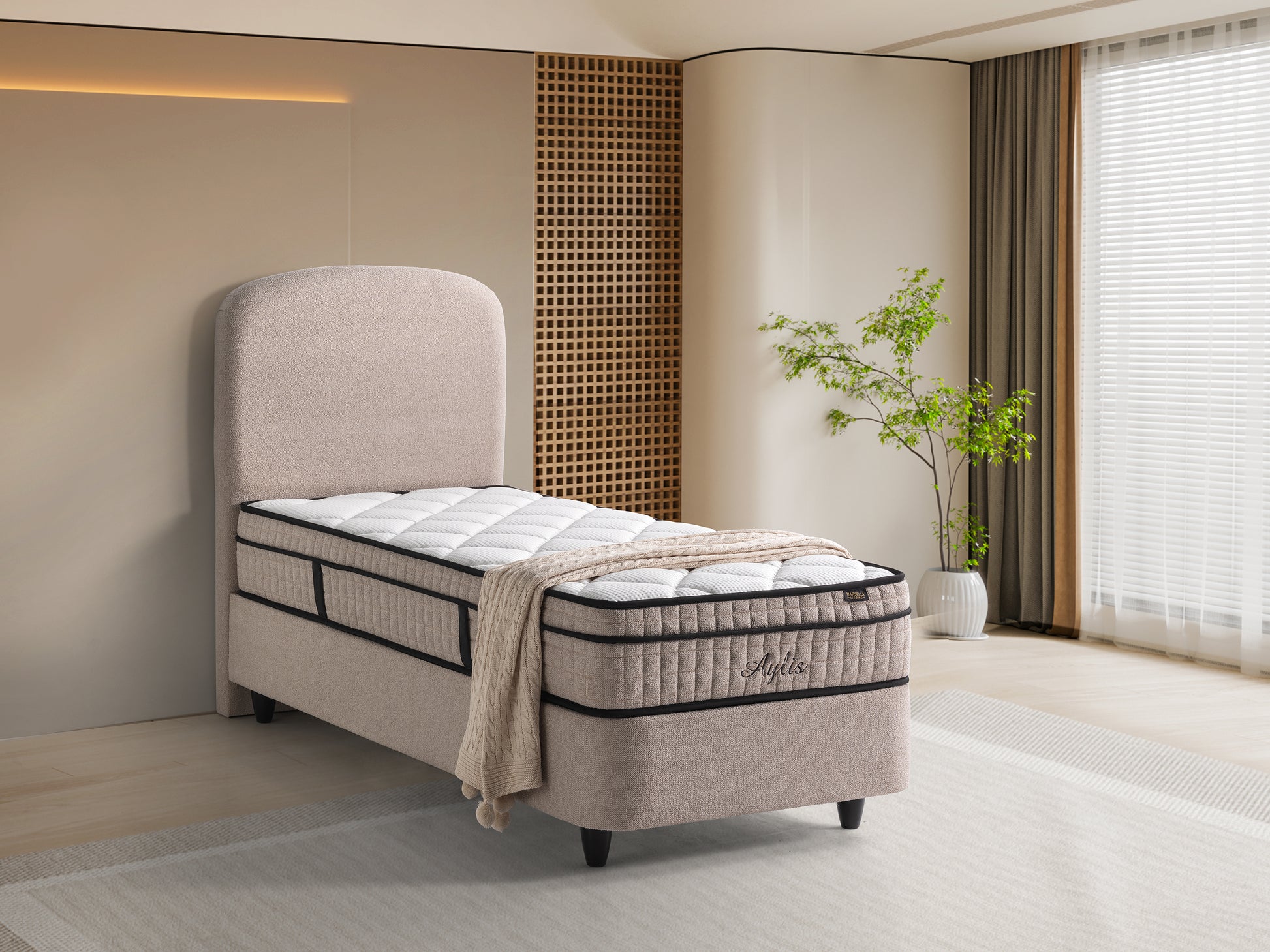Boxspring Aylis Lampen & Meer