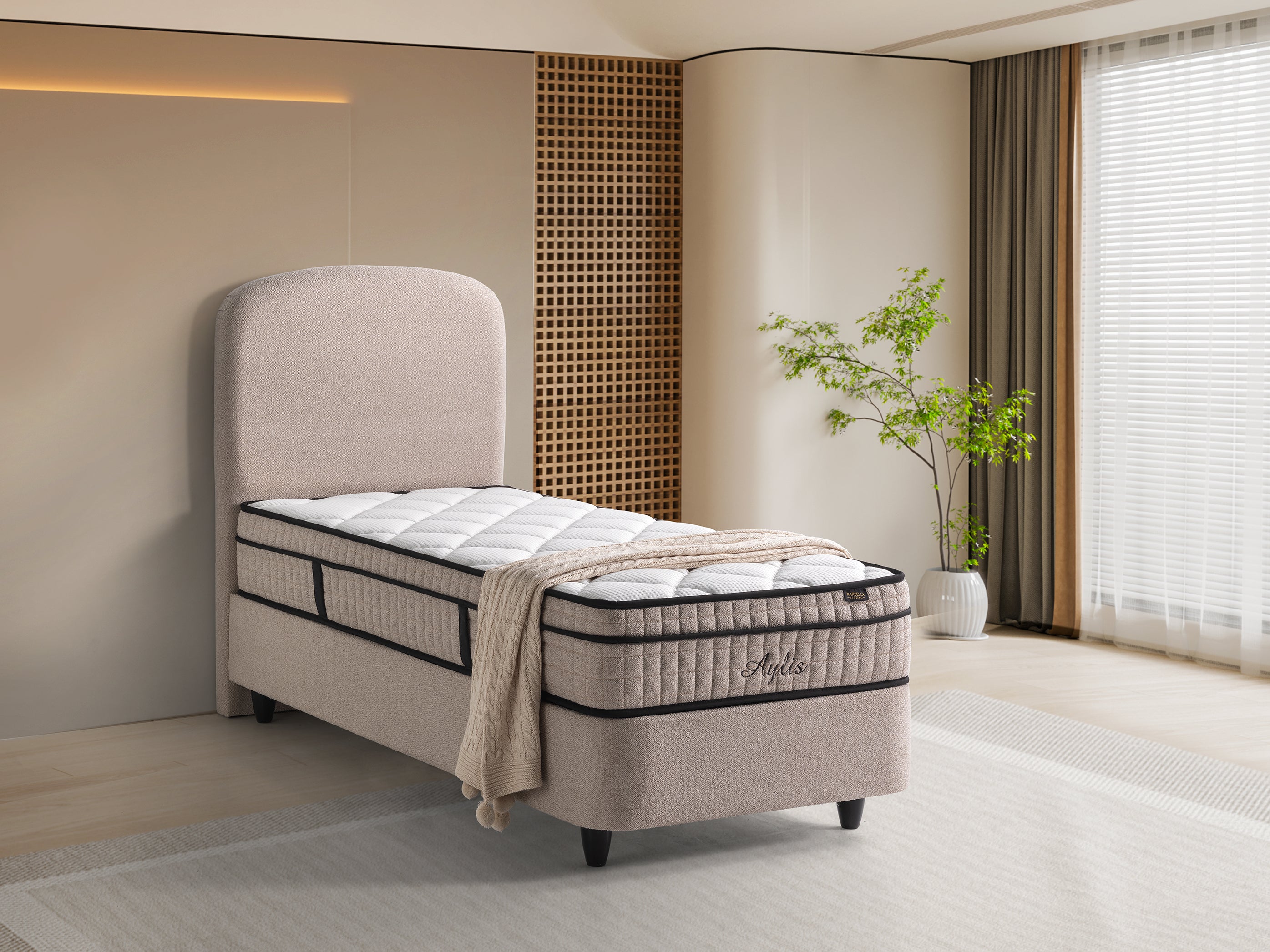 Boxspring Aylis Lampen & Meer