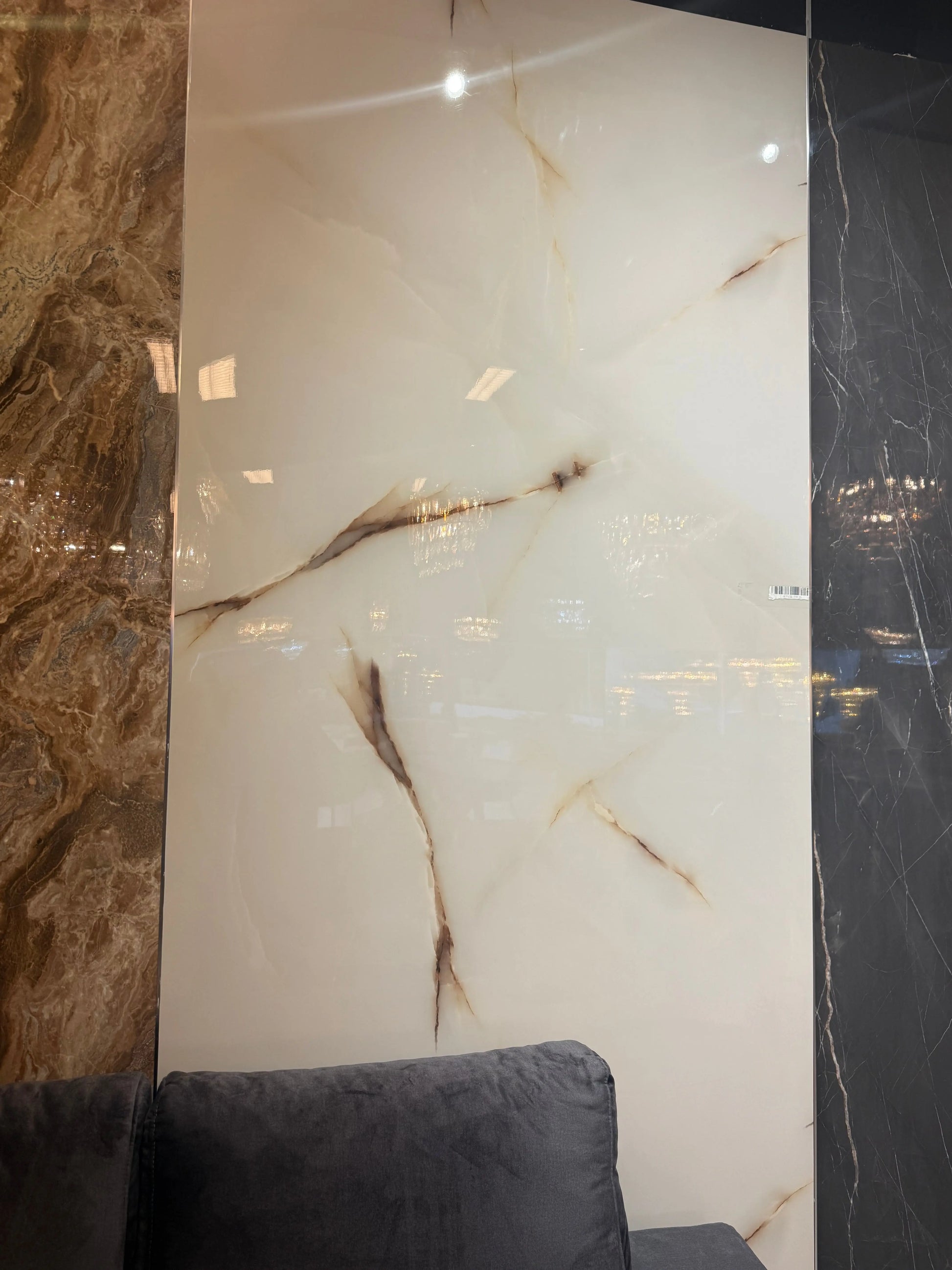 PVC Wandpaneel Marmer - Milkstone Lampen & Meer