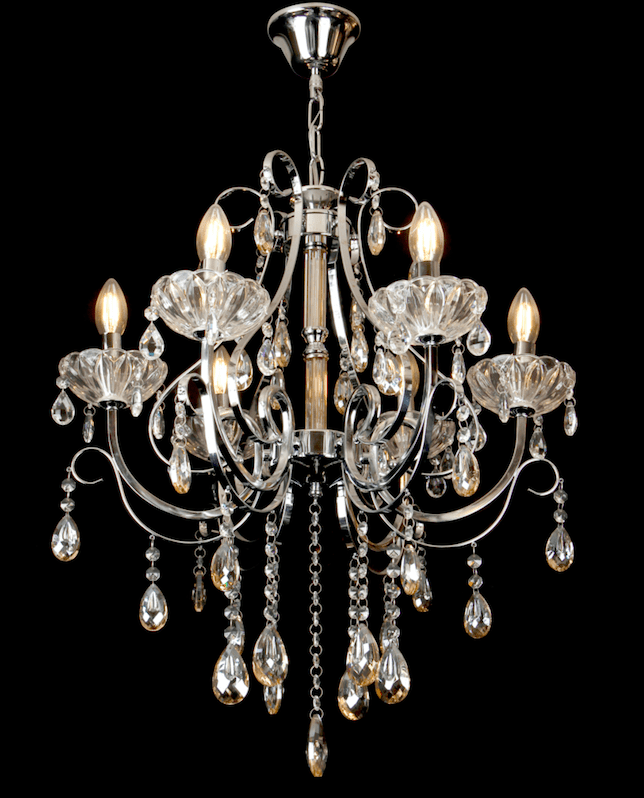 Princess chandelier 8 arms