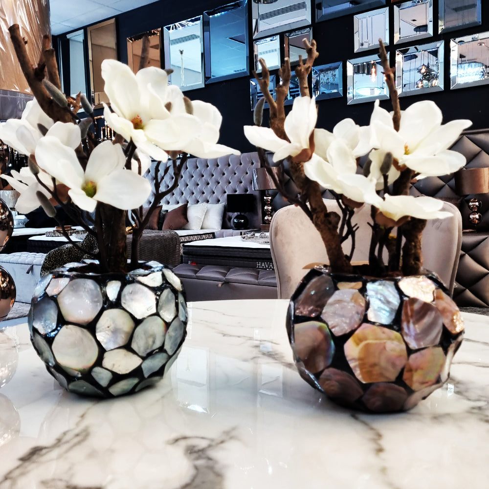 Schelpenvaas - Pearl - Magnolia Bloemen