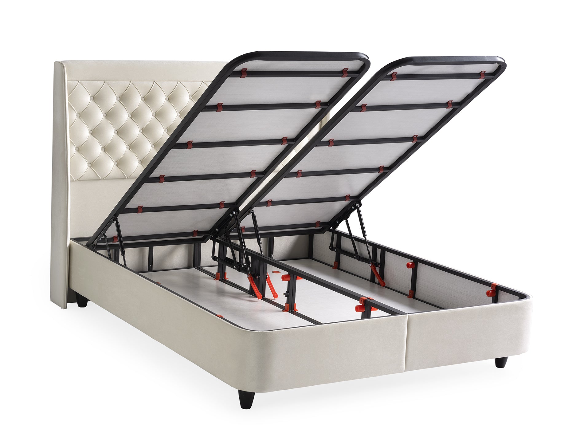 Boxspring Bianca Lampen & Meer
