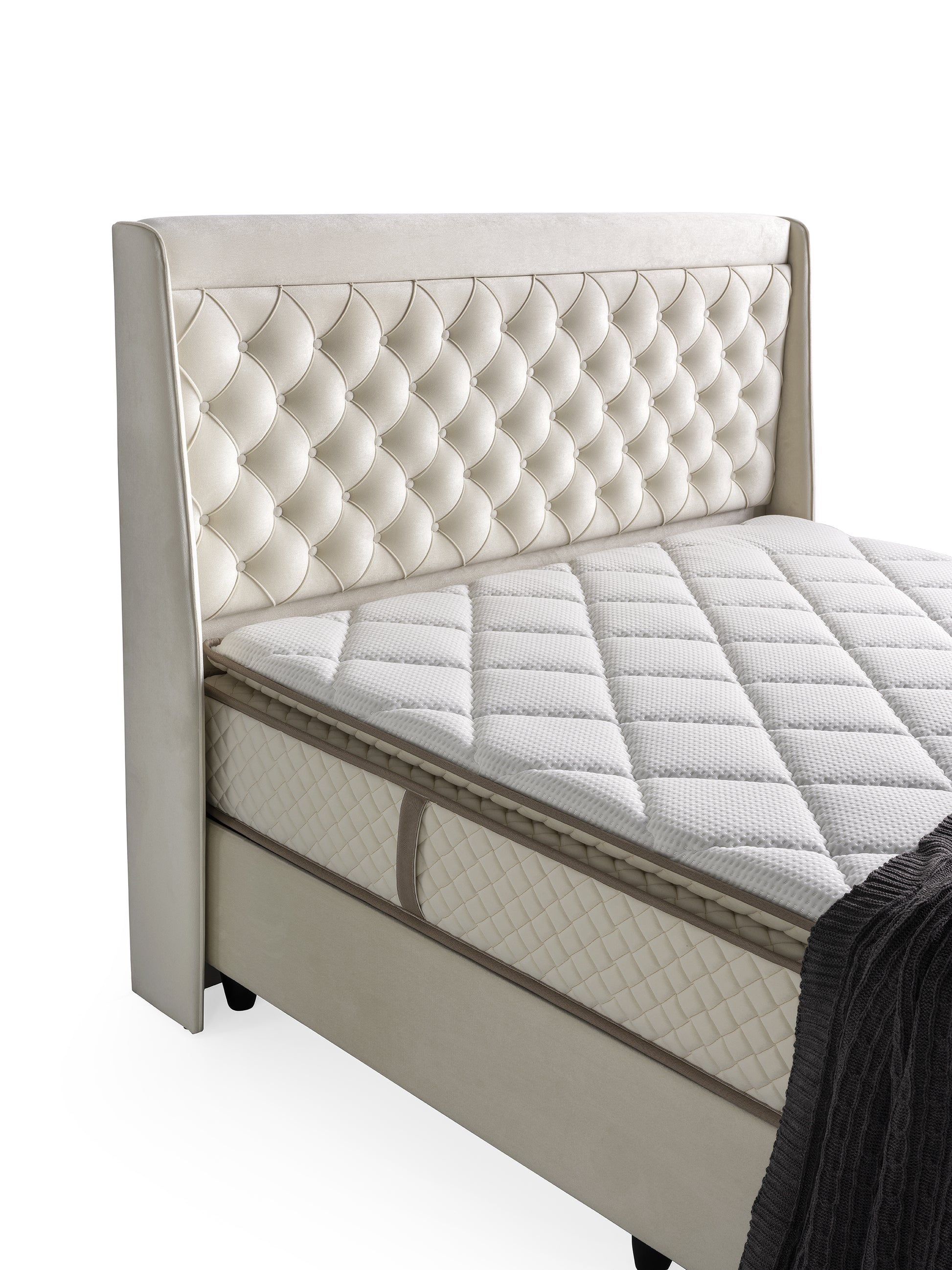 Boxspring Bianca Lampen & Meer