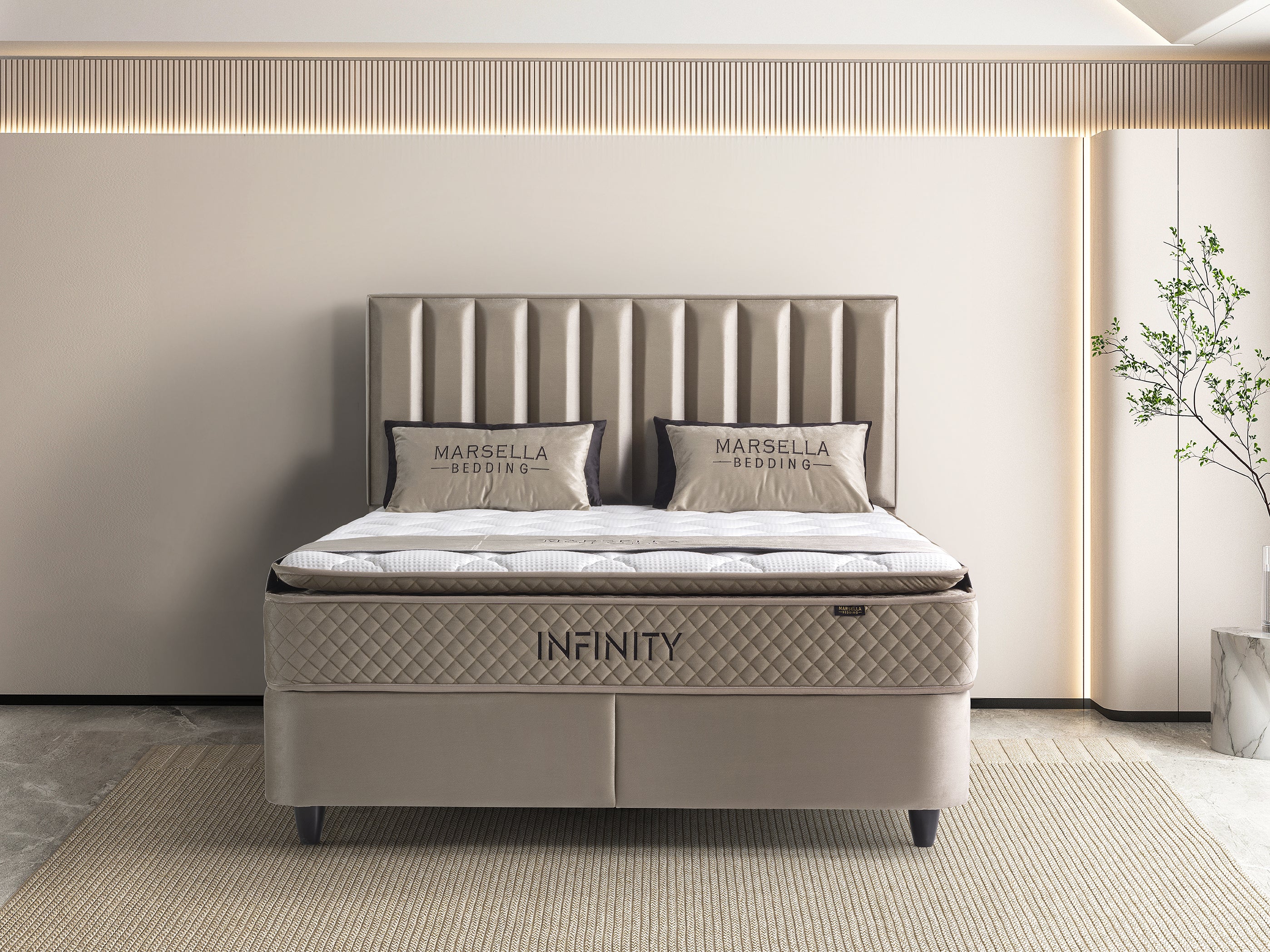 Boxspring Infinity Lampen & Meer