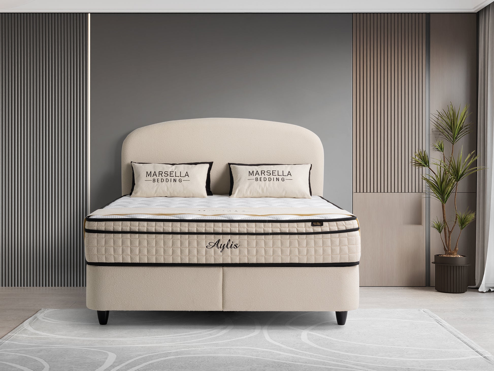 Boxspring Aylis Lampen & Meer