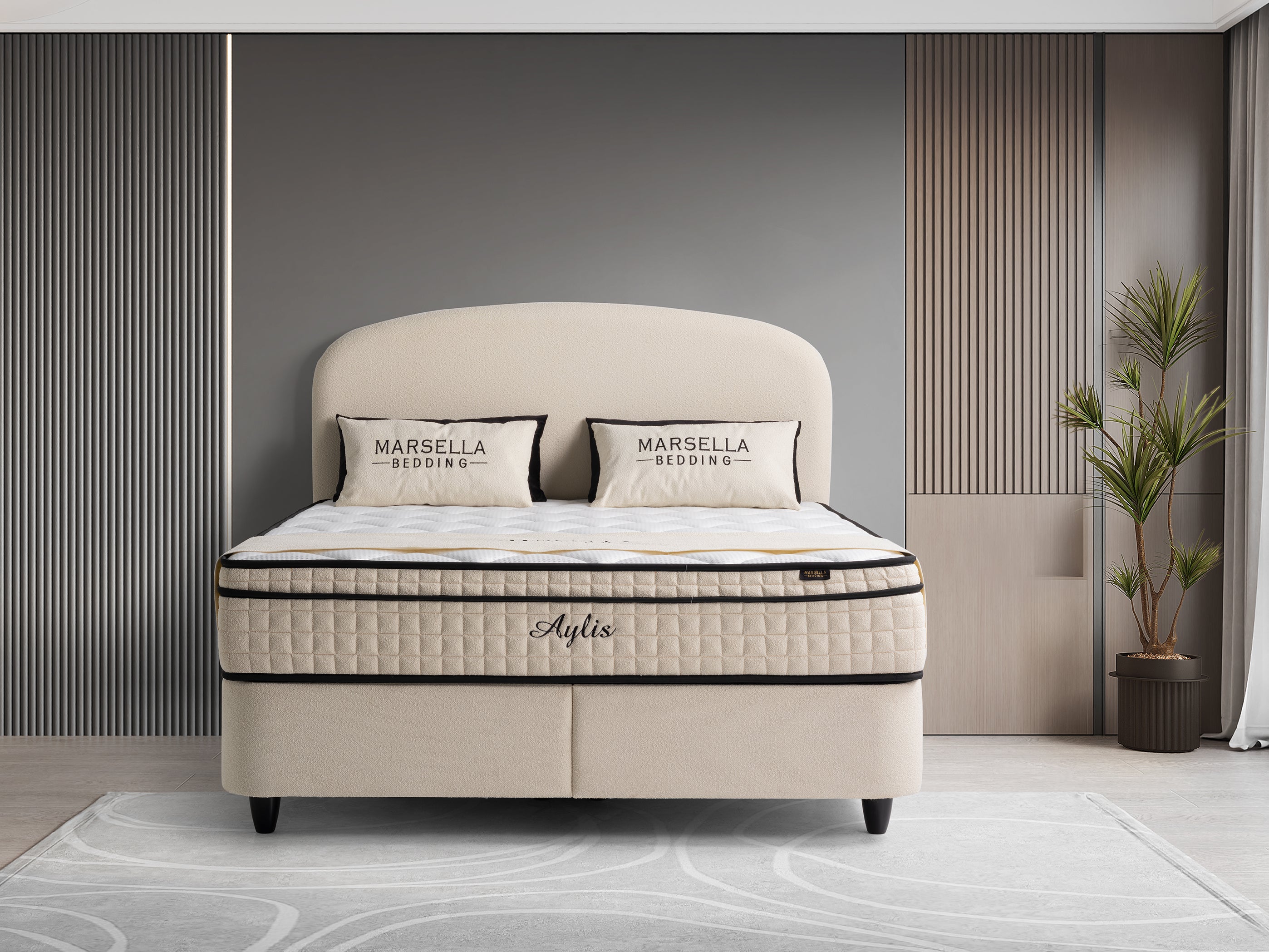 Boxspring Aylis Lampen & Meer