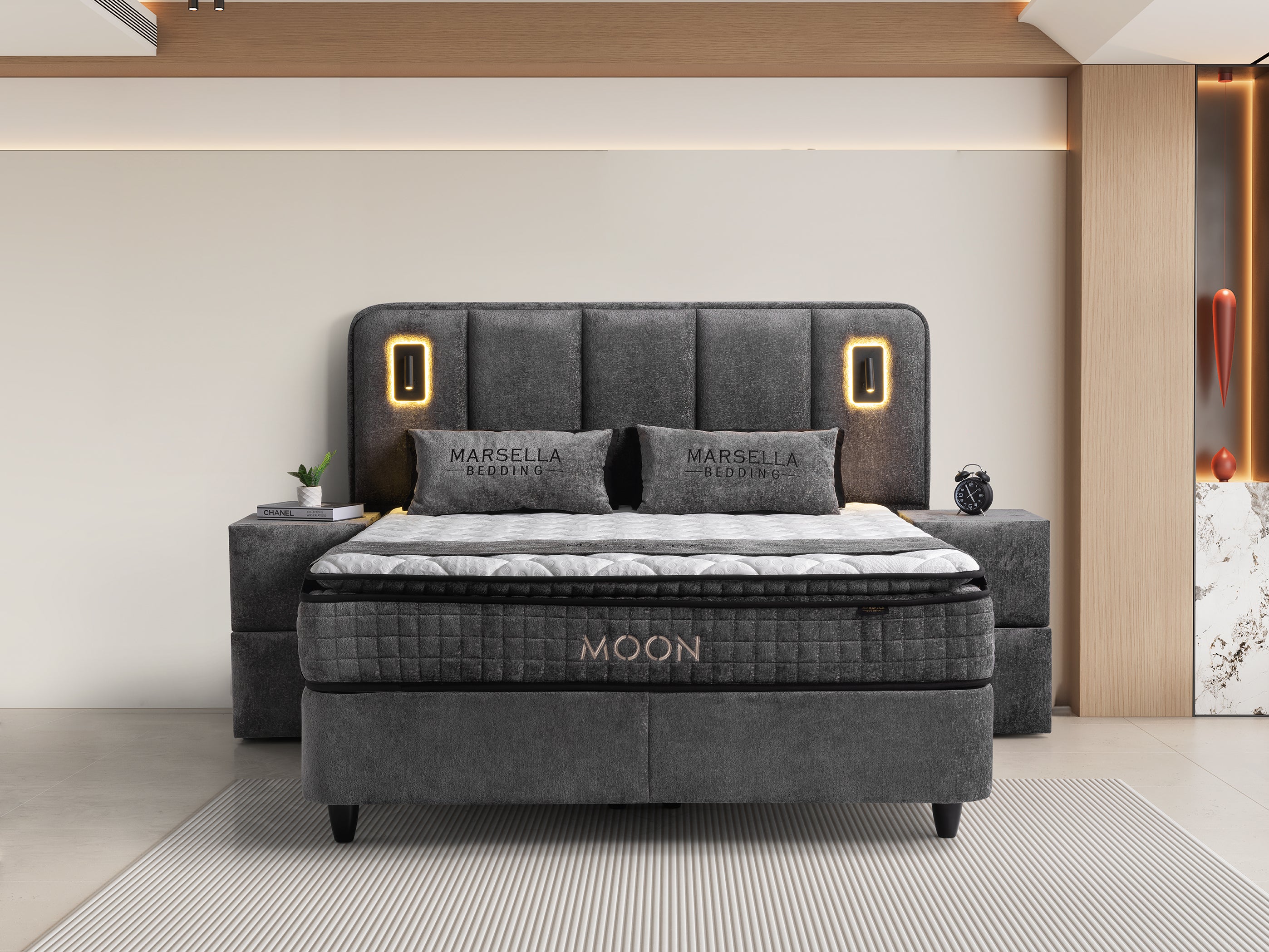 Boxspring Moon Lampen & Meer