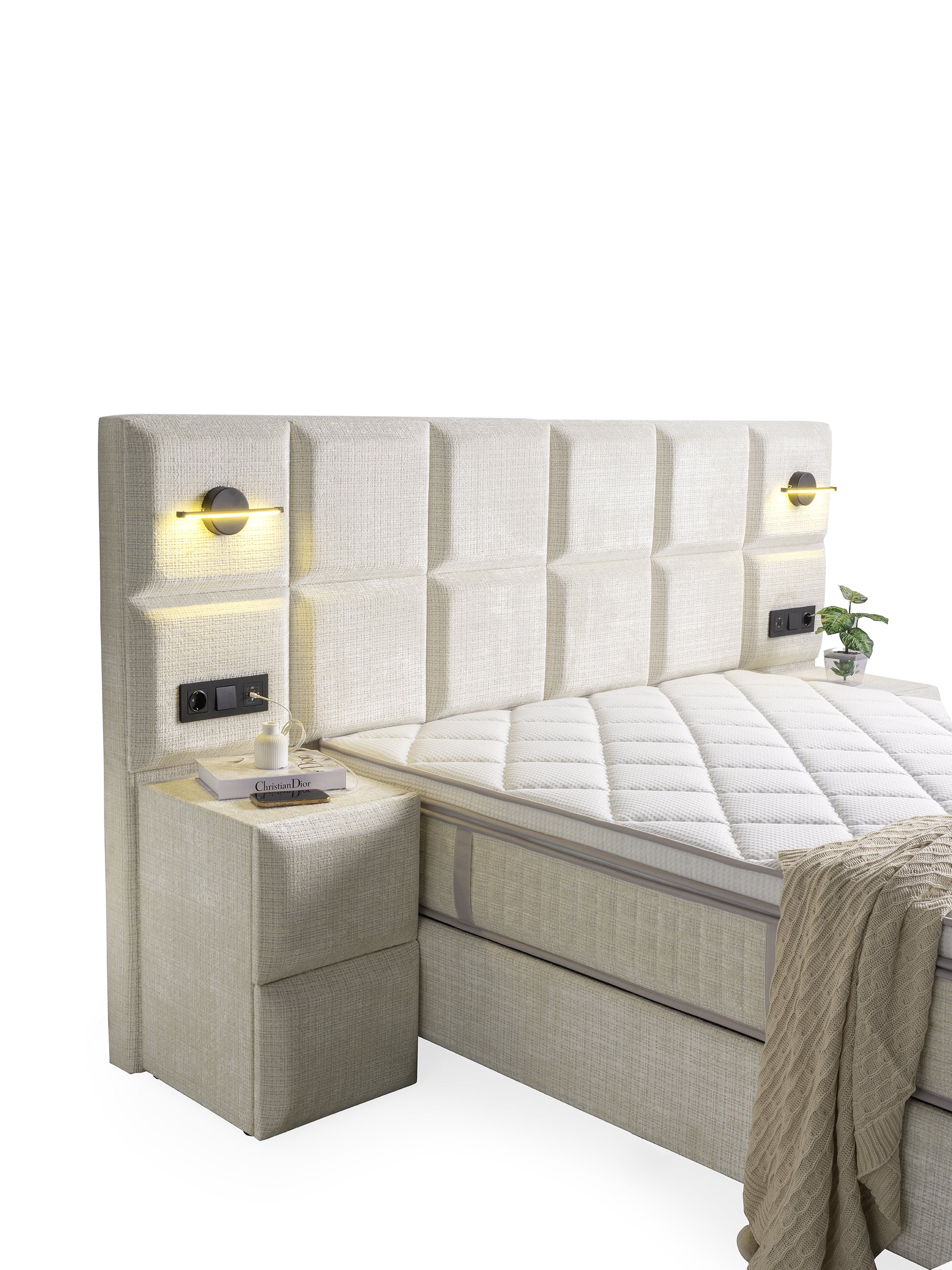Boxspring Capella Lampen & Meer