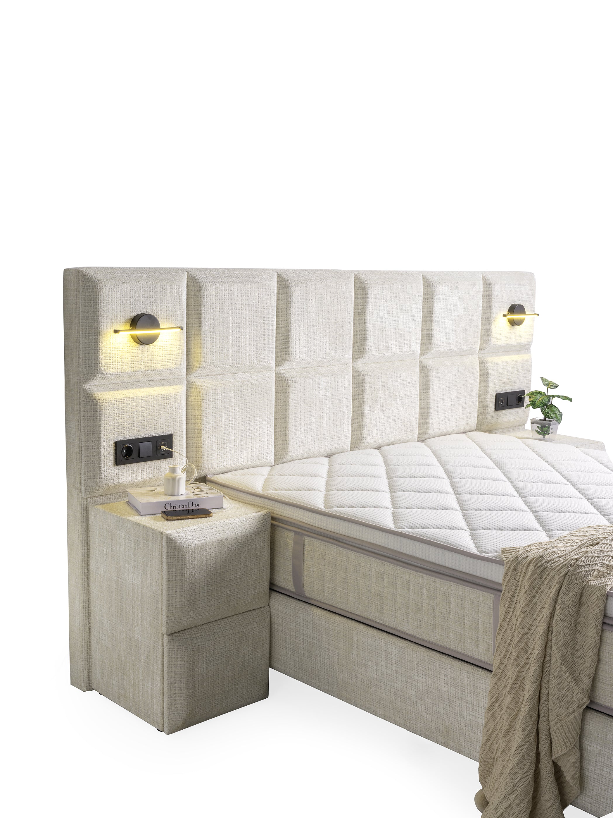Boxspring Capella Lampen & Meer