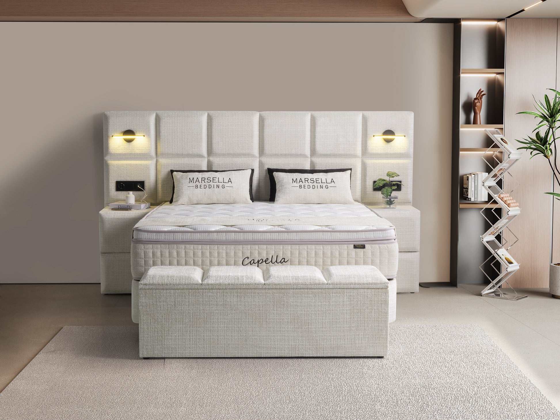 Boxspring Capella Lampen & Meer
