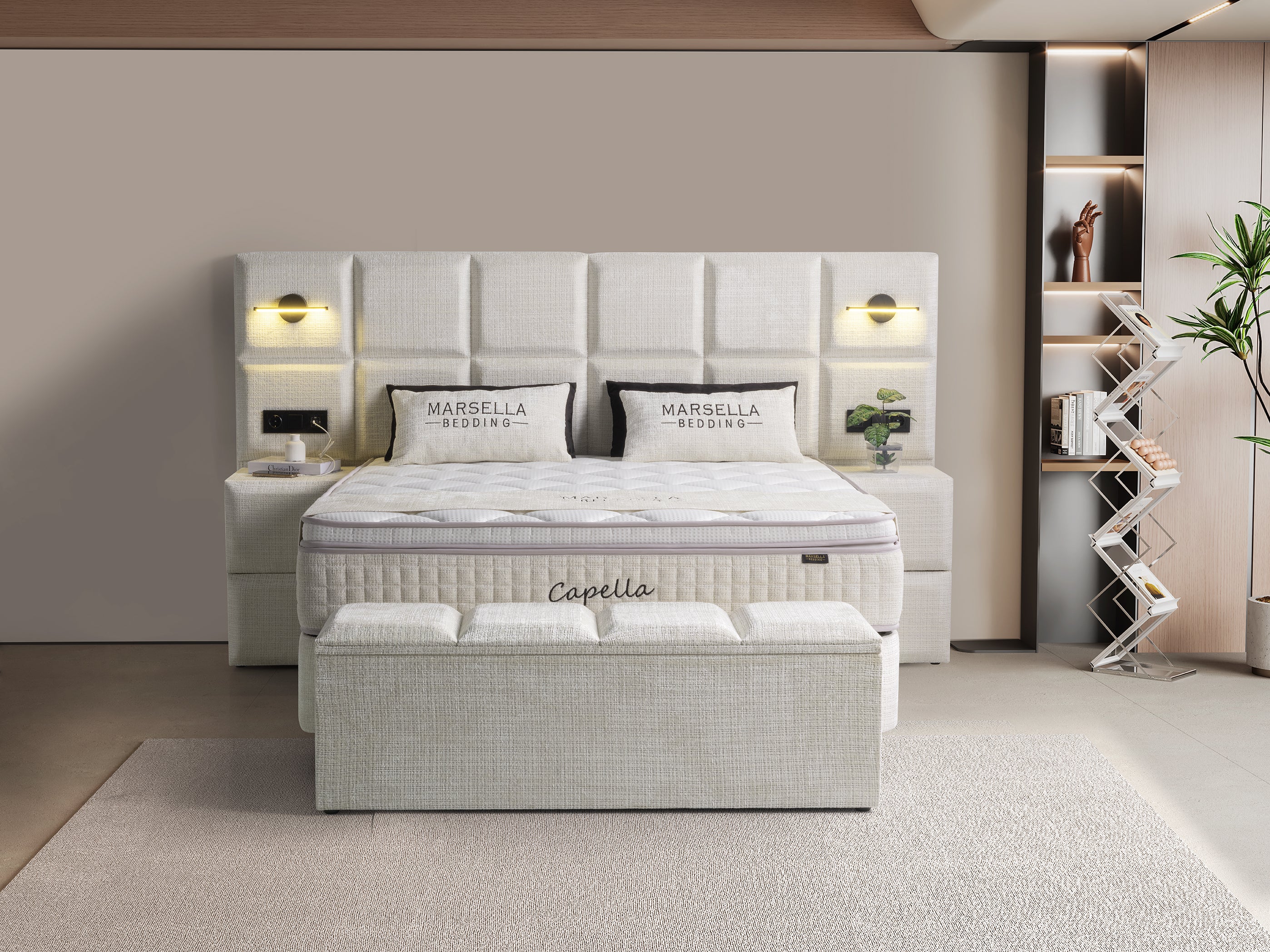 Boxspring Capella Lampen & Meer