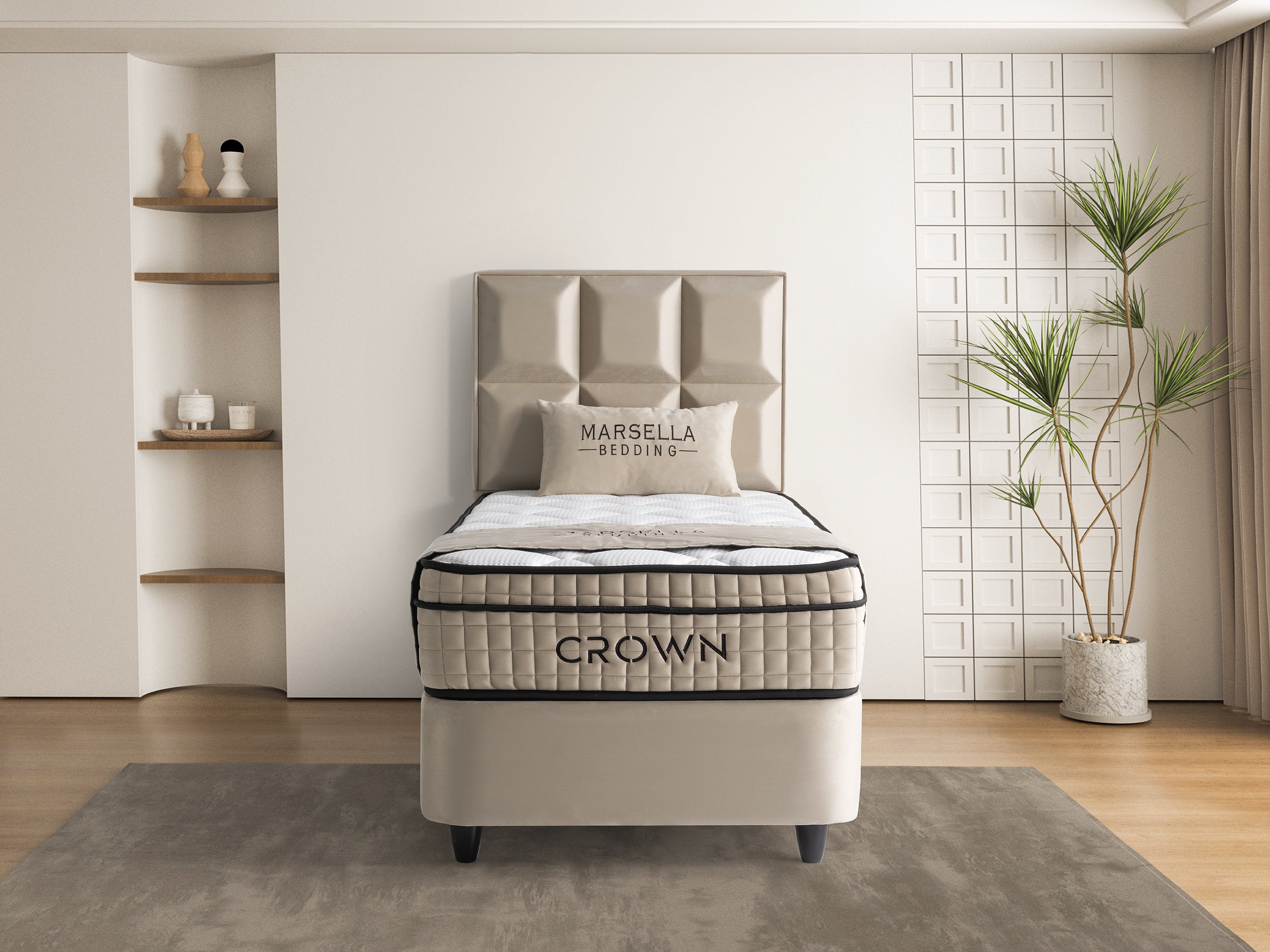 Boxspring Crown Lampen & Meer