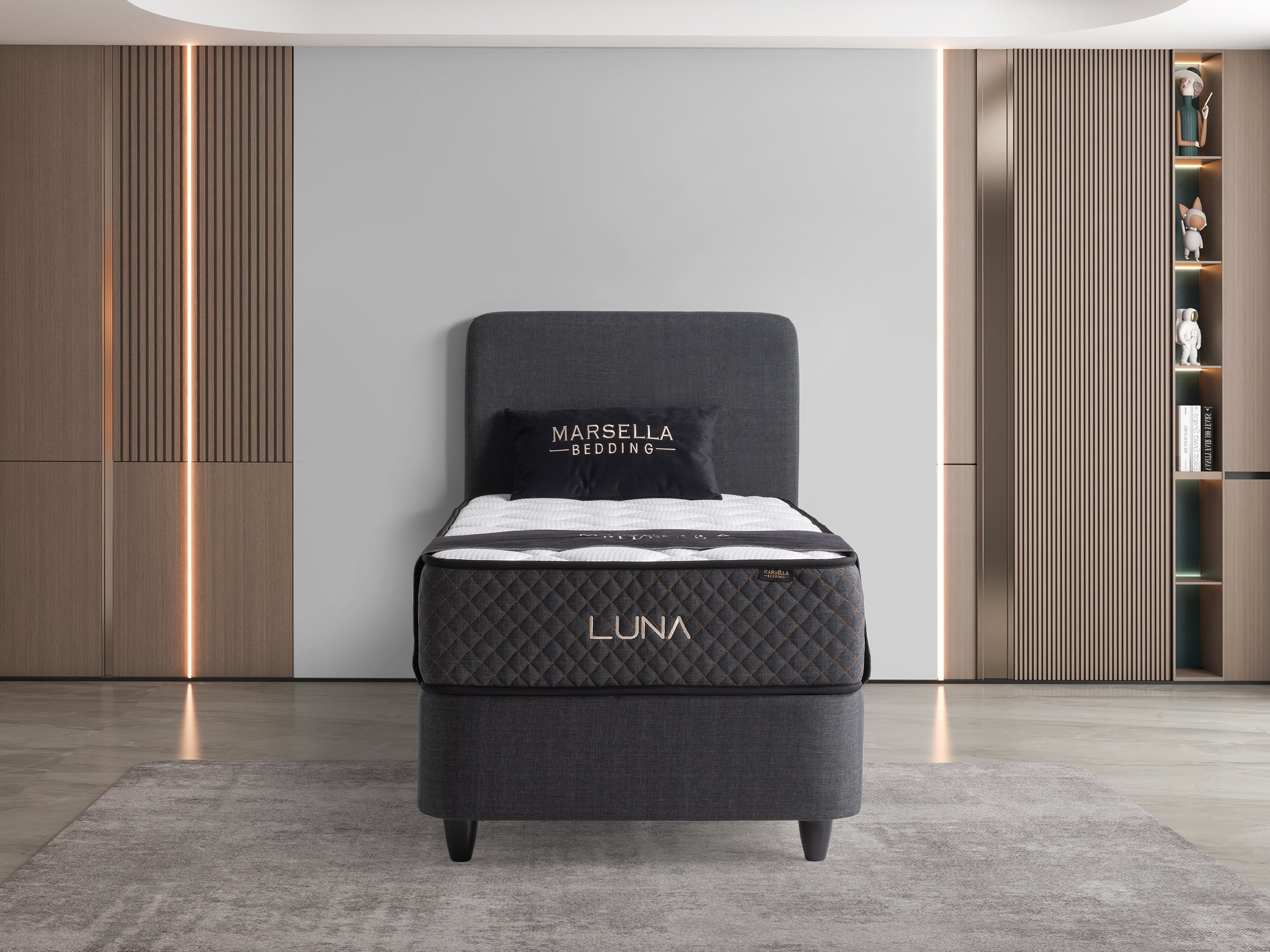 Boxspring Luna Lampen & Meer