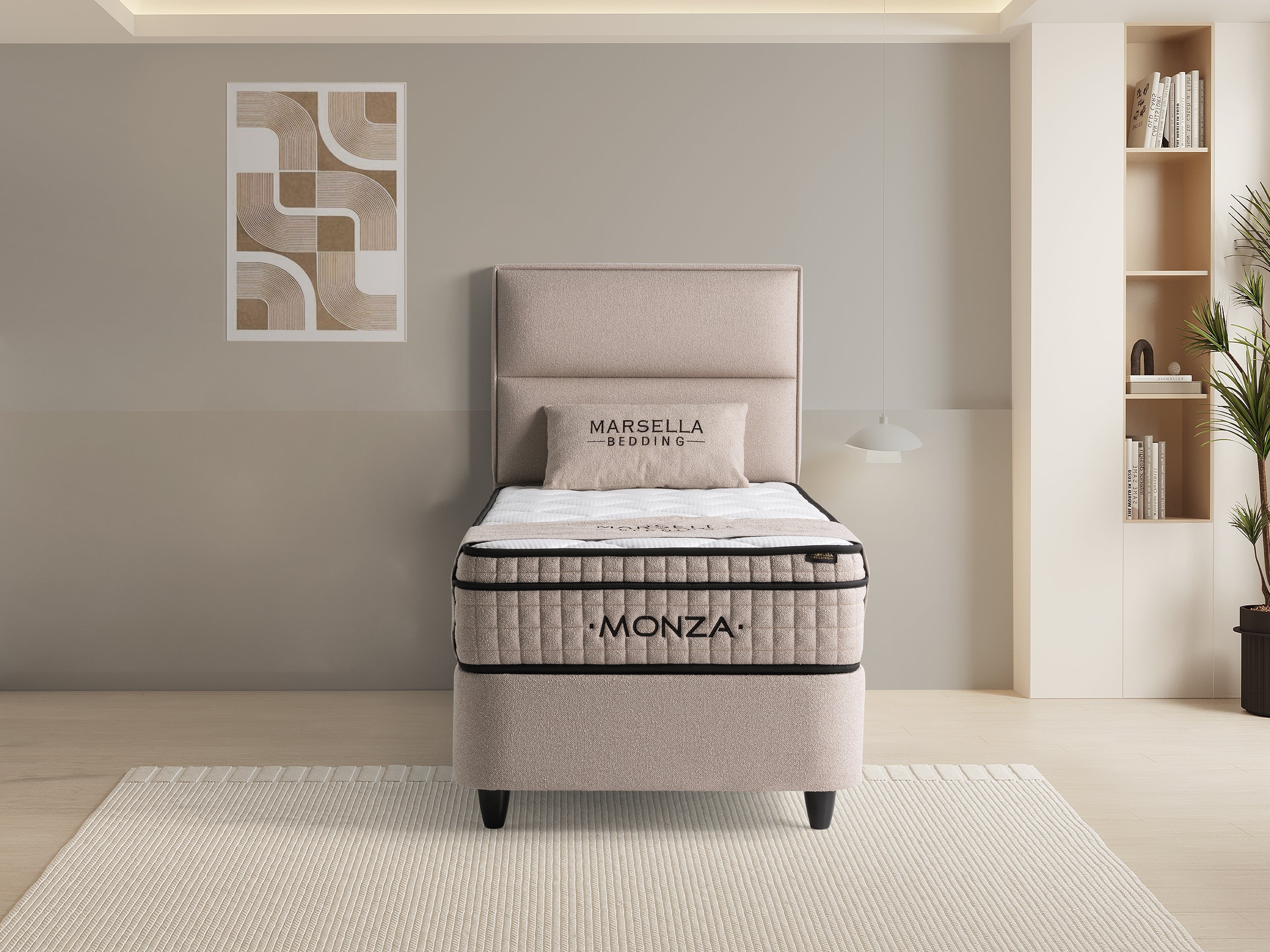 Boxspring Monza Lampen & Meer