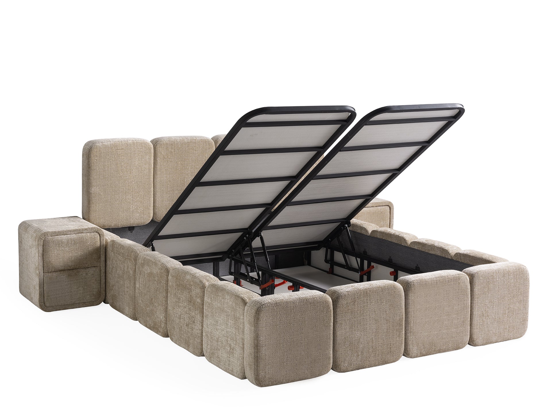 Boxspring Tetra Lampen & Meer