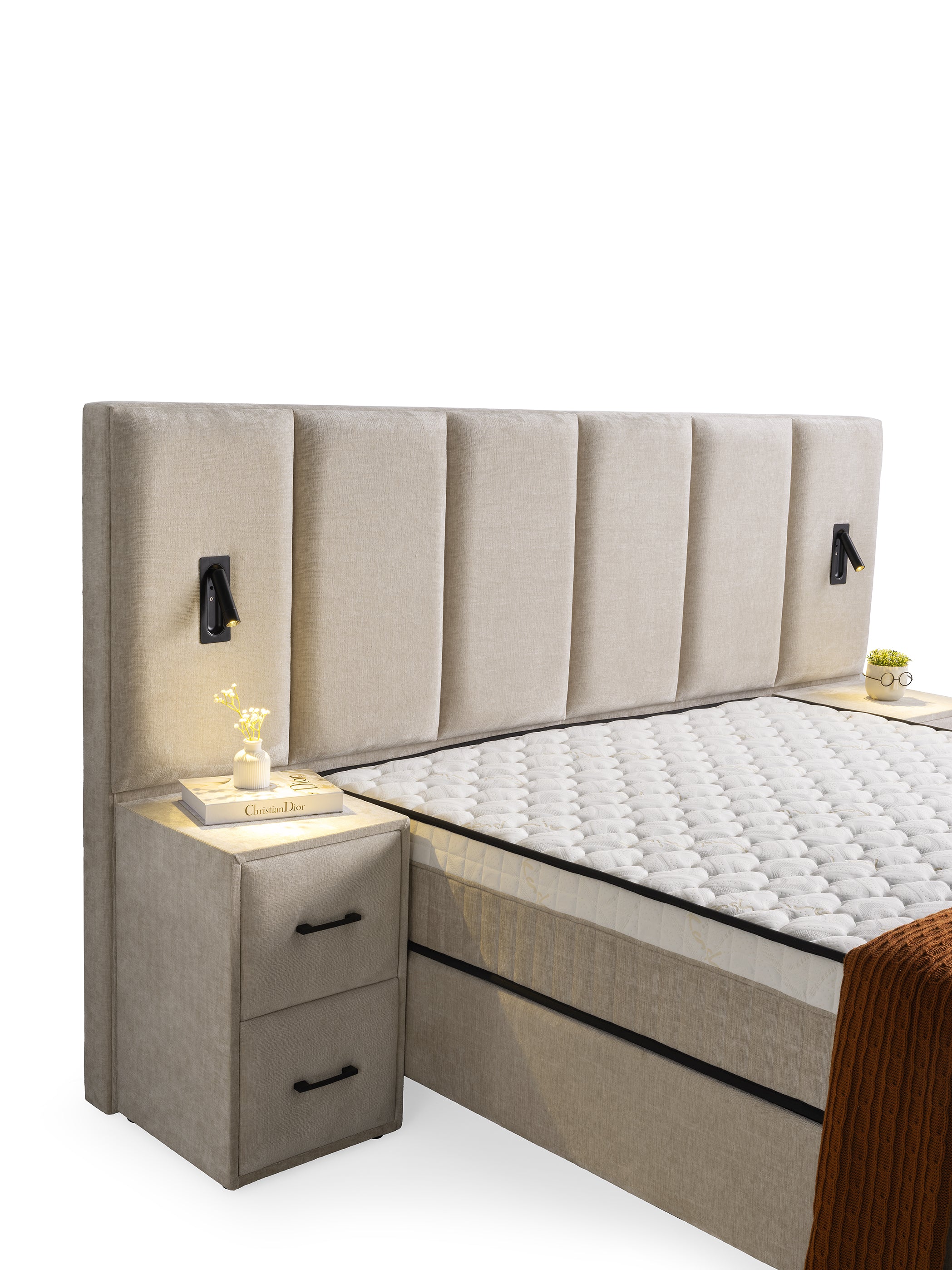 Boxspring Florida Lampen & Meer