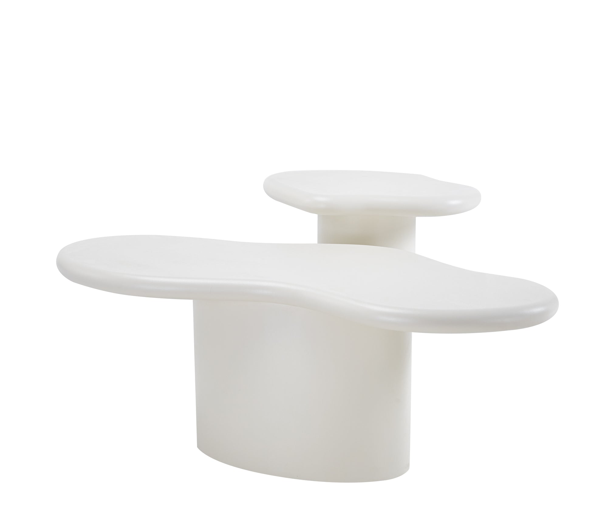 Isa Stone Salontafel Organisch Double Crème Lampen & Meer