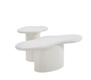 Isa Stone Salontafel Organisch Double Crème Lampen & Meer