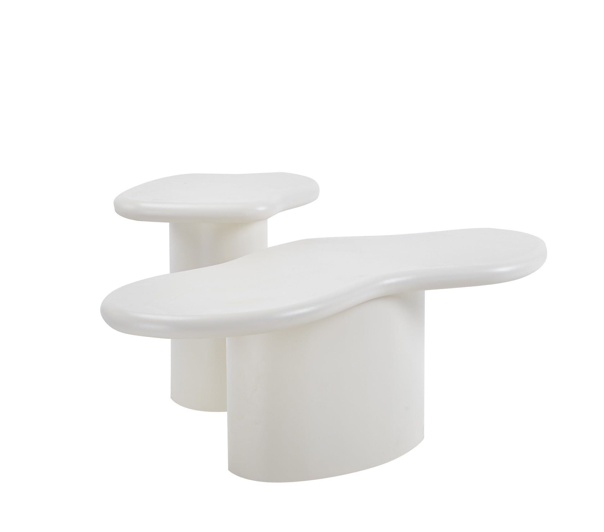 Isa Stone Salontafel Organisch Double Crème Lampen & Meer