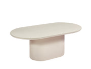 Isa Stone Salontafel Ovaal Crème Lampen & Meer