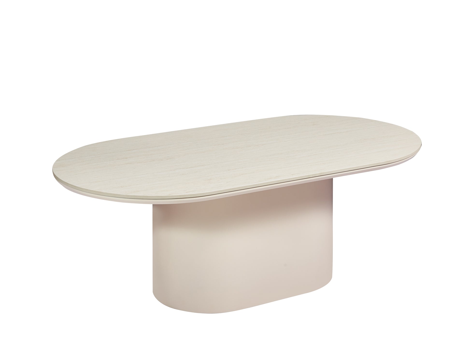 Isa Stone Salontafel Ovaal Crème Lampen & Meer