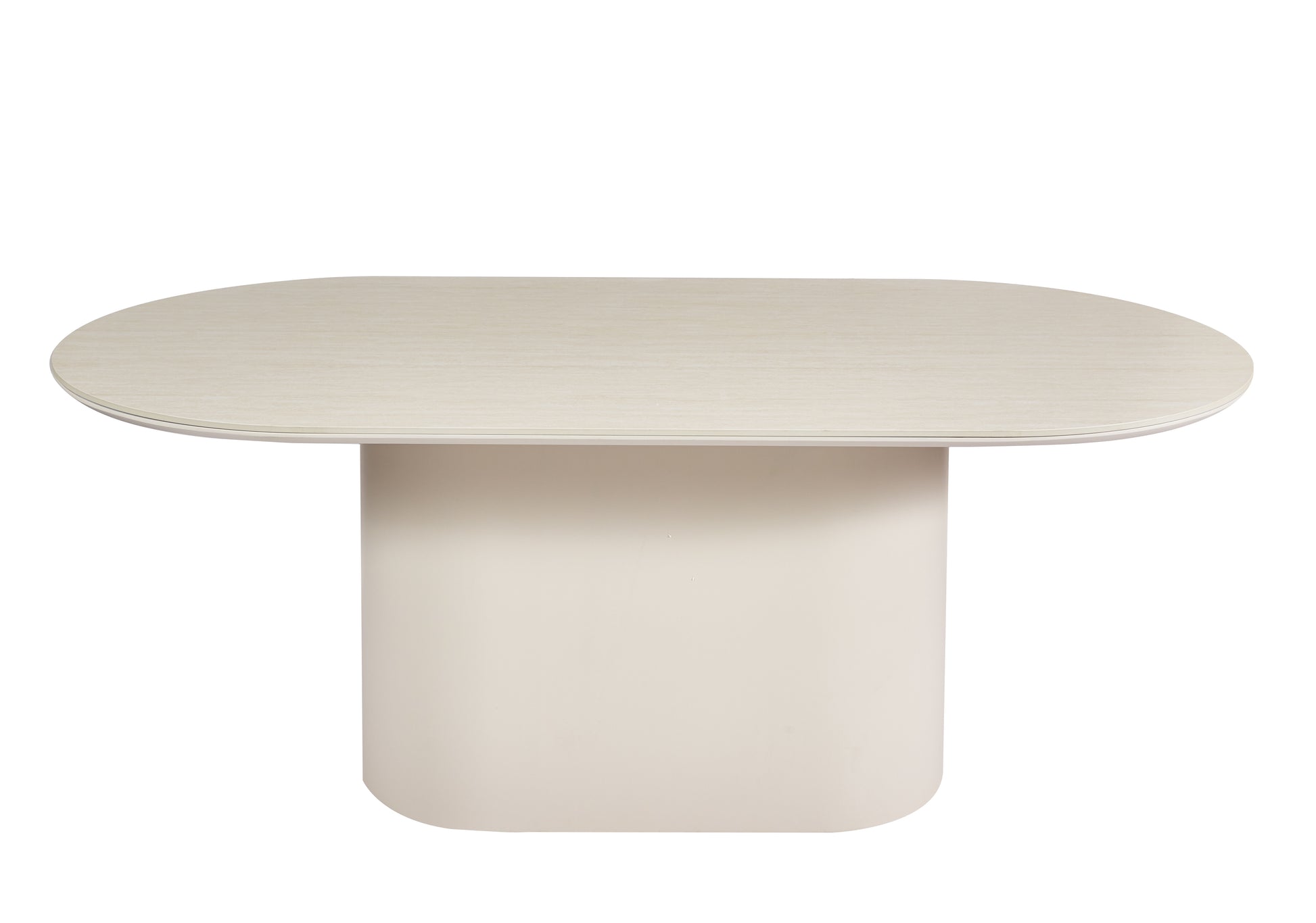 Isa Stone Eettafel Ovaal Crème Lampen & Meer