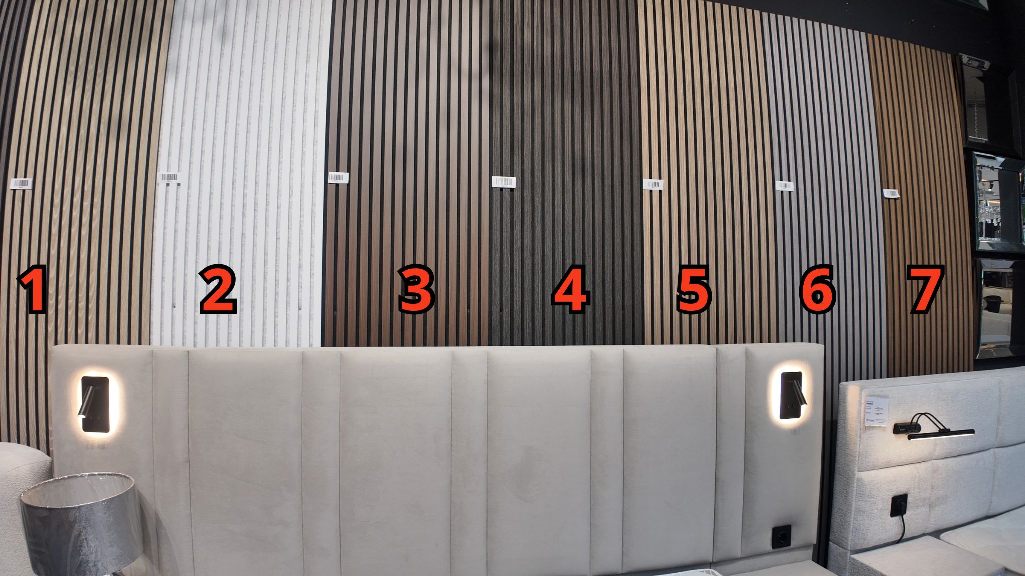 Akupanel Akoestisch Wandpaneel | Premium Lattenwand | 8 KLEUREN Lampen & Meer